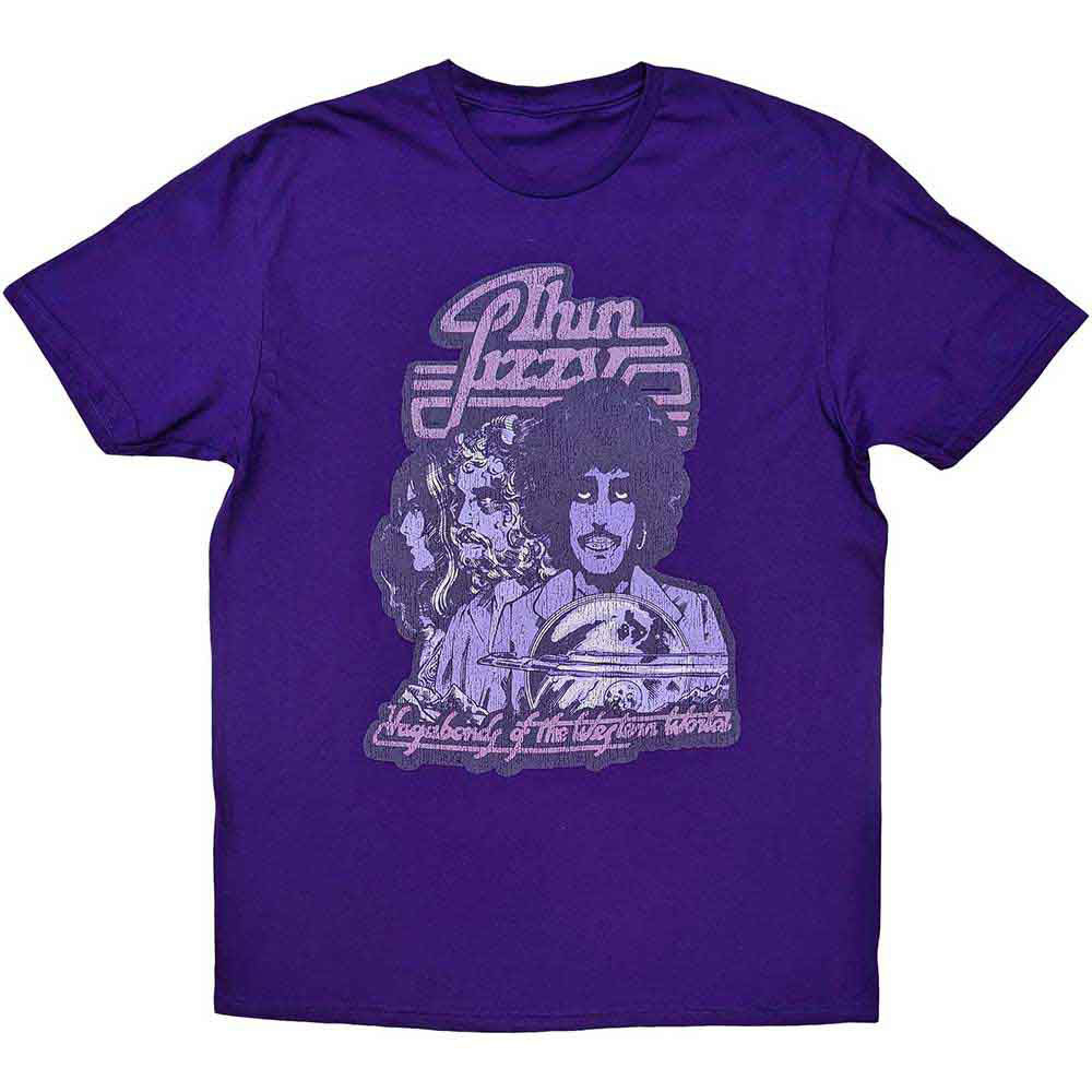 Thin Lizzy Vagabonds Of The Western World Mono Distressed T-shirt Front