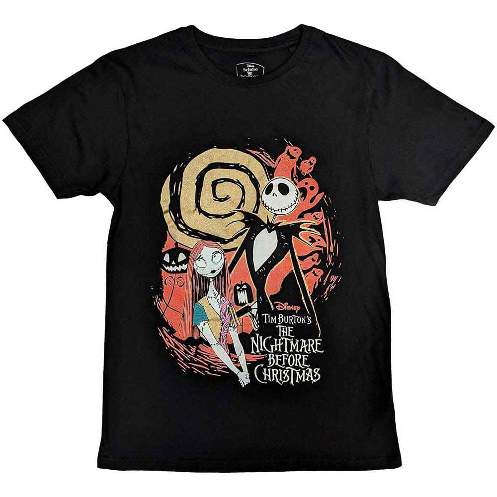 Disney The Nightmare Before Christmas Ghosts T-shirt Front