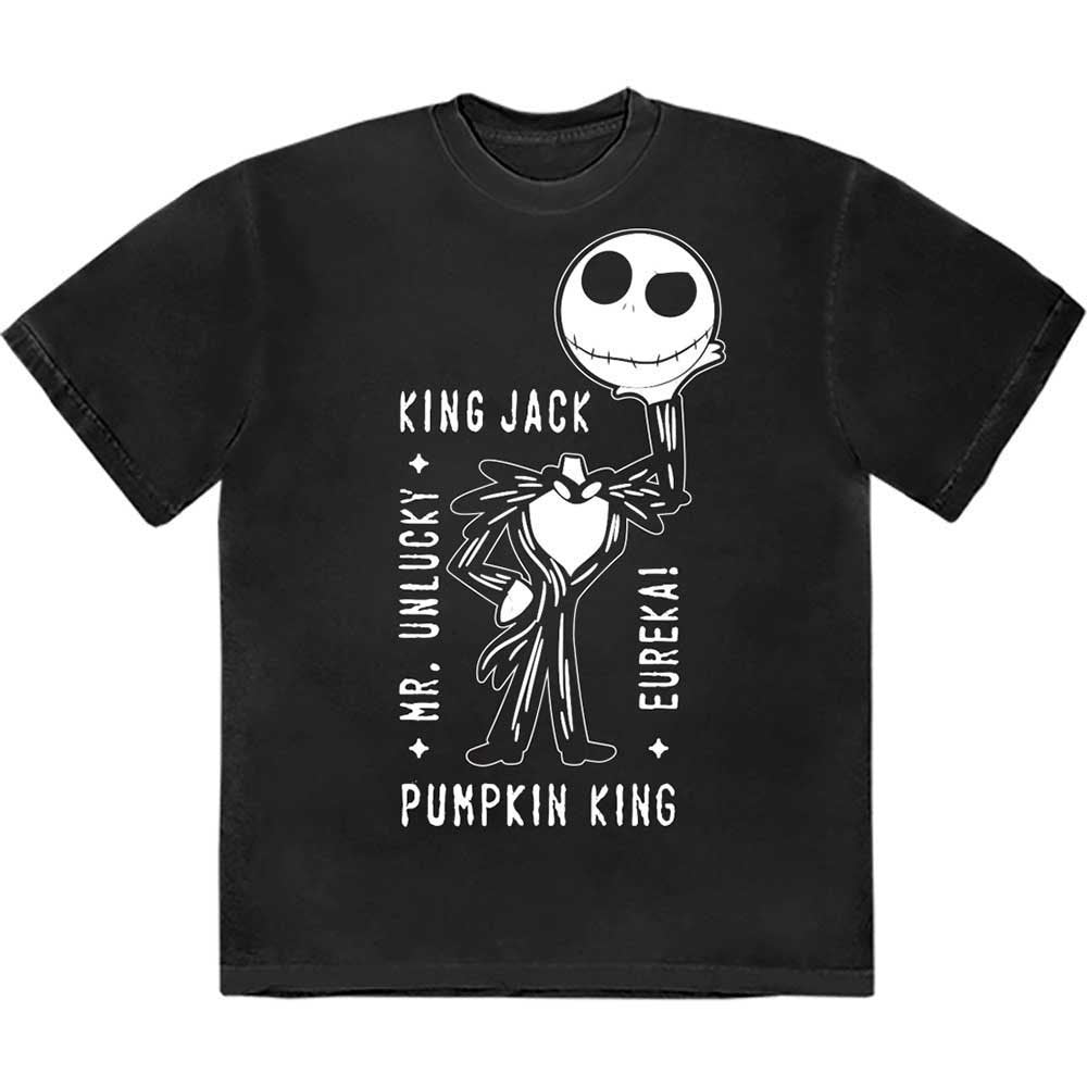 Disney The Nightmare Before Christmas Headless Jack T-shirt Front
