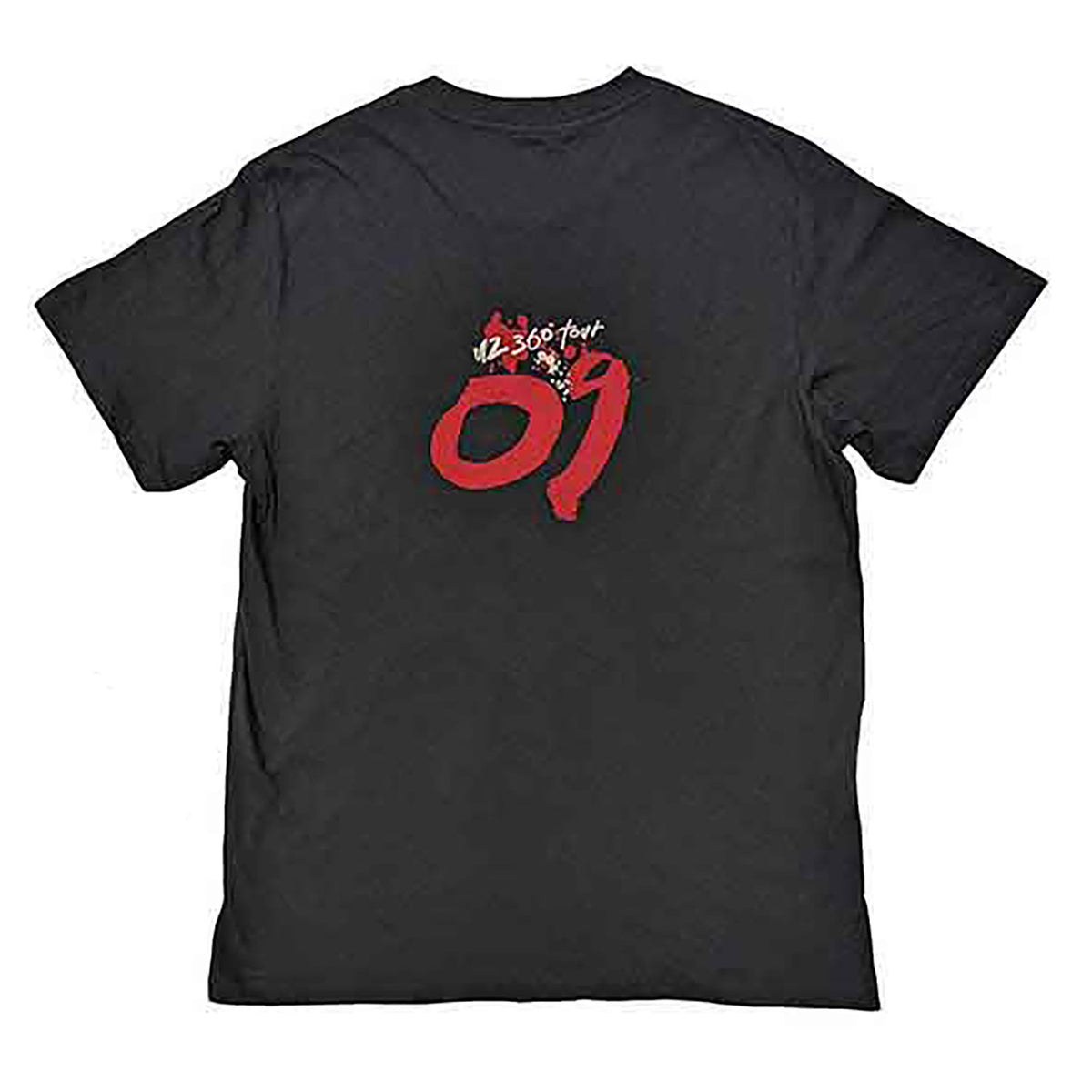 U2 360 Degree Tour 2009 Infinity T-shirt Back
