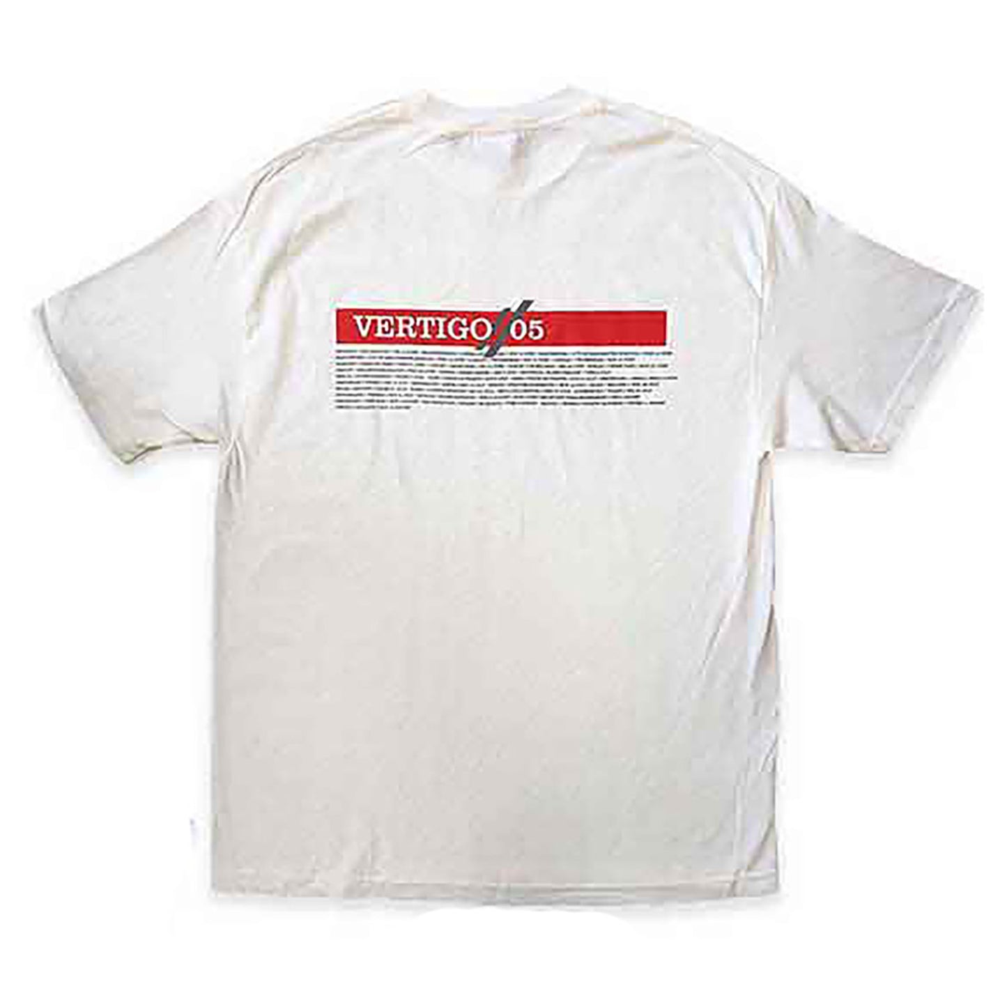 U2 Vertigo 2005 Band Photo T-shirt Back