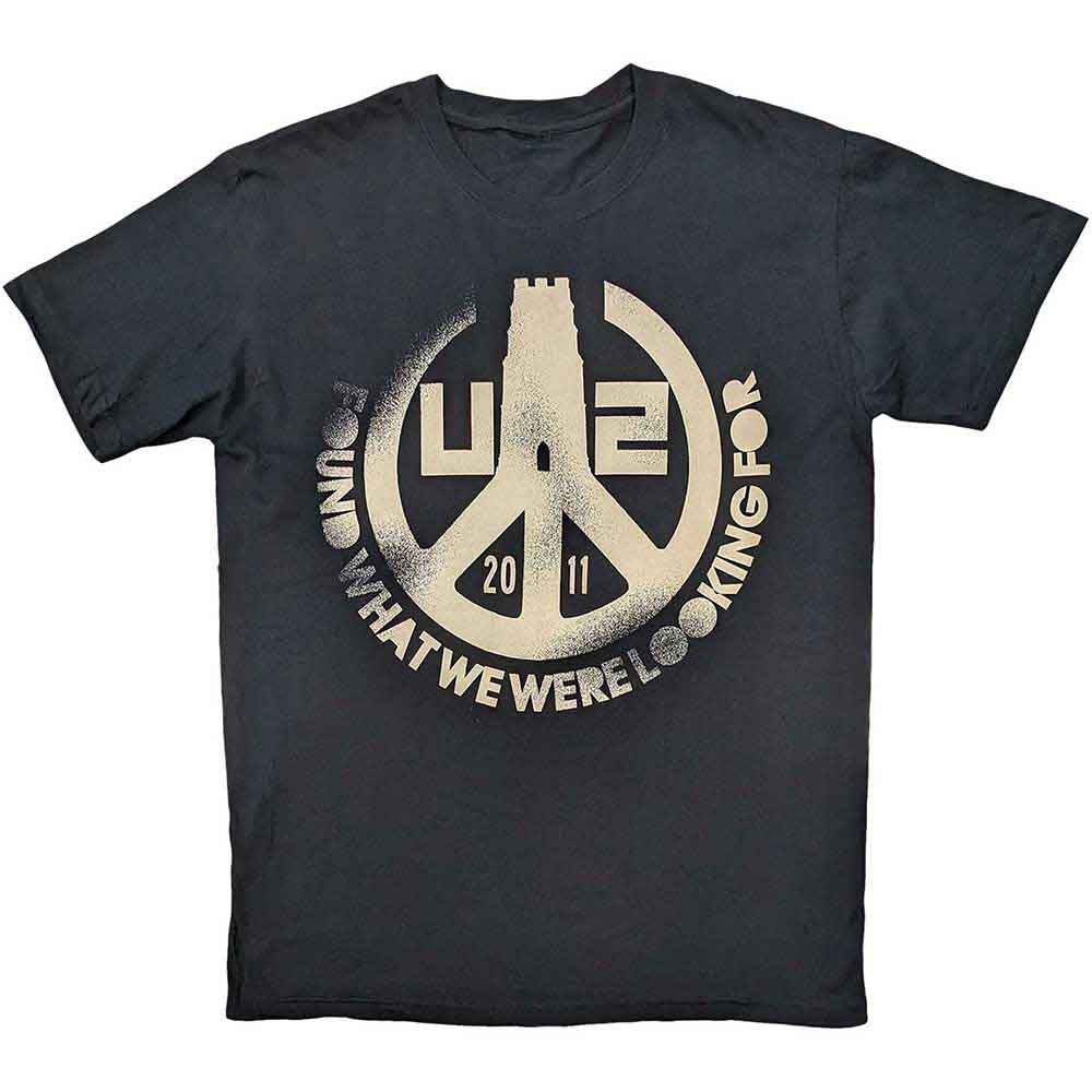 U2 Found What We Were Looking For 2011 T-shirt Front