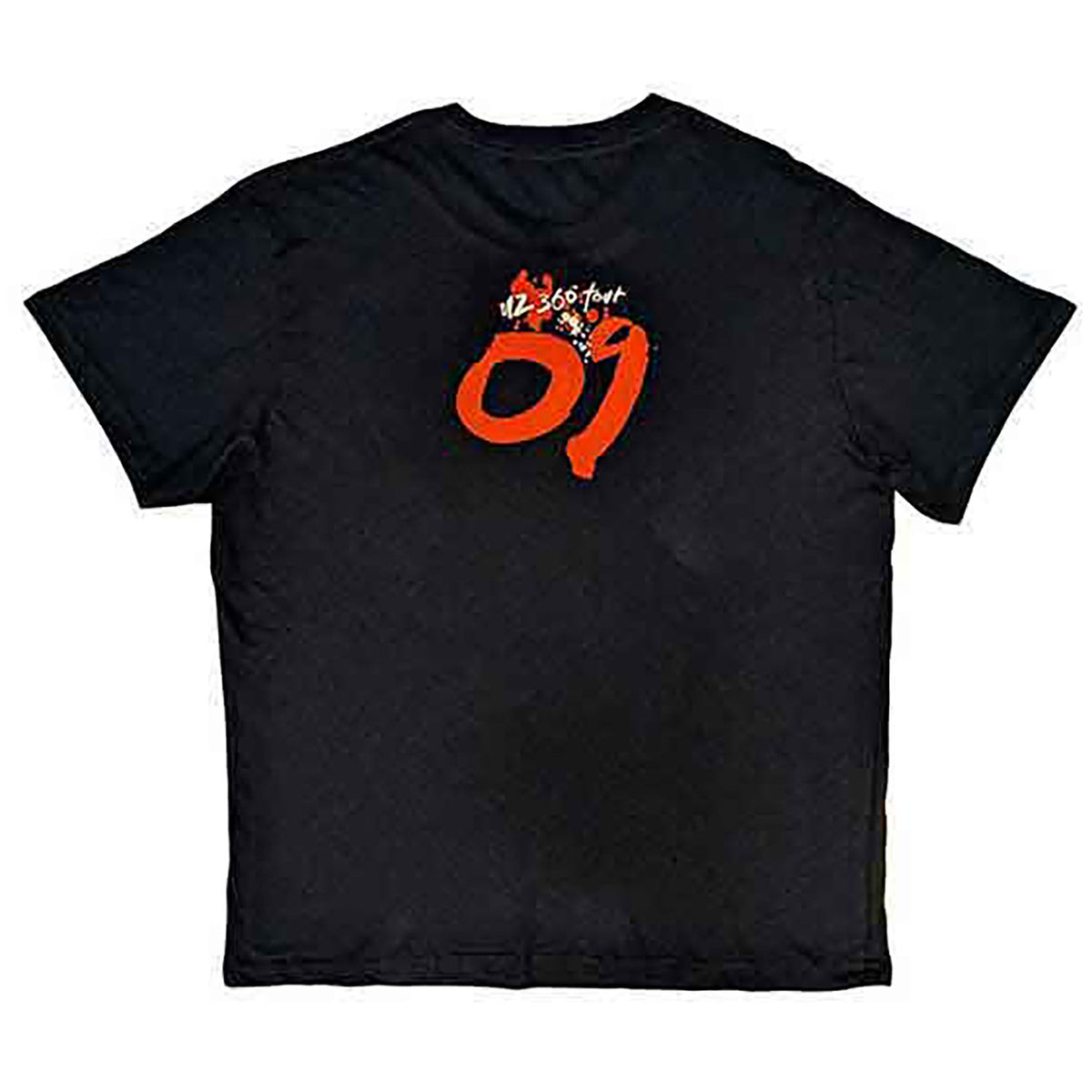 U2 360 Degree Tour 2009 Loose Electricity T-shirt Back