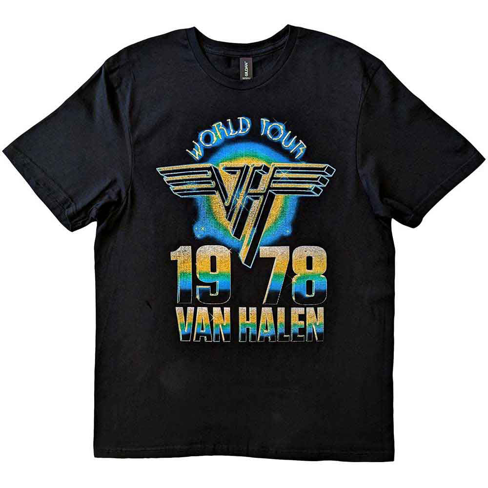 Van Halen World Tour '78 T-shirt Front