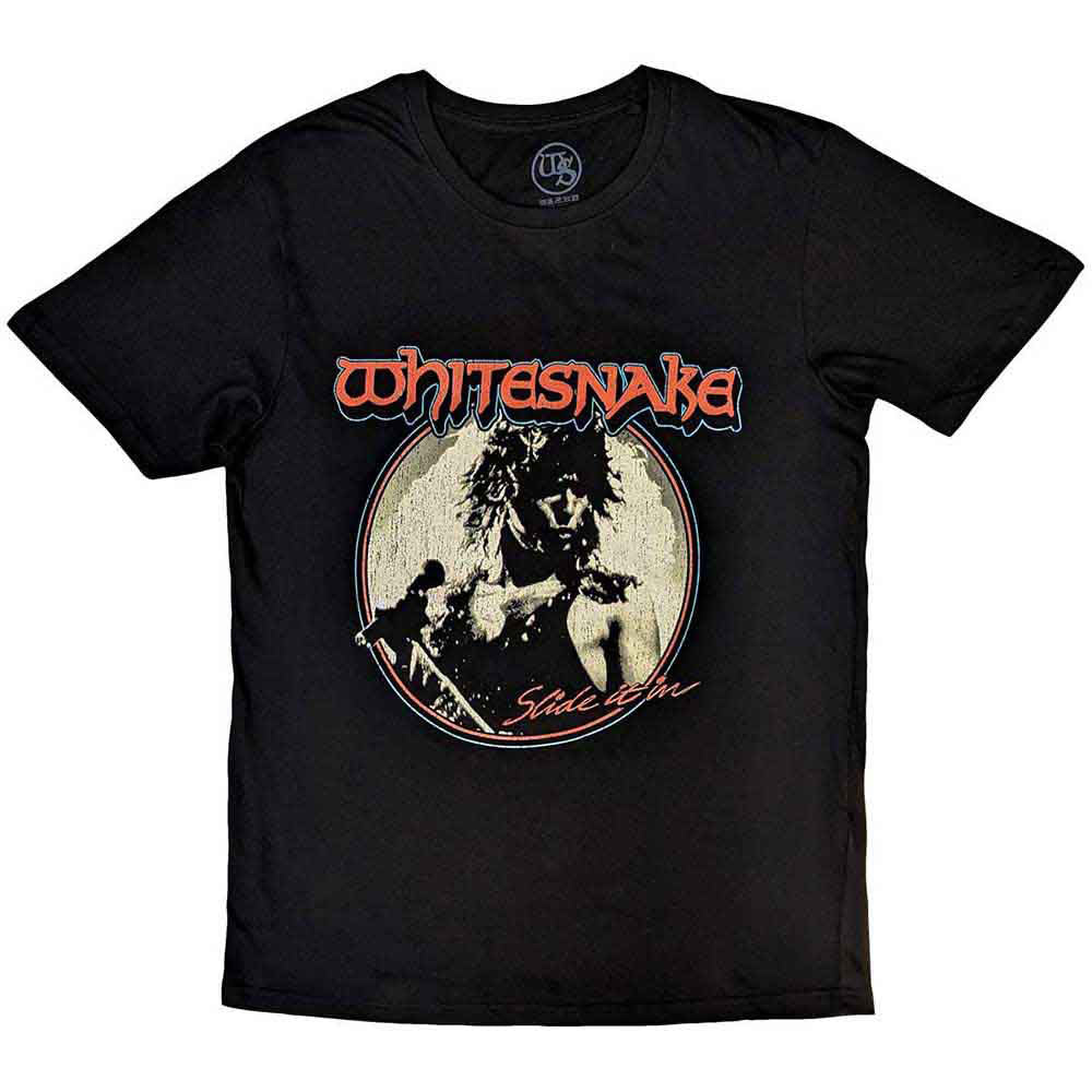 Whitesnake Slide It In T-shirt Front