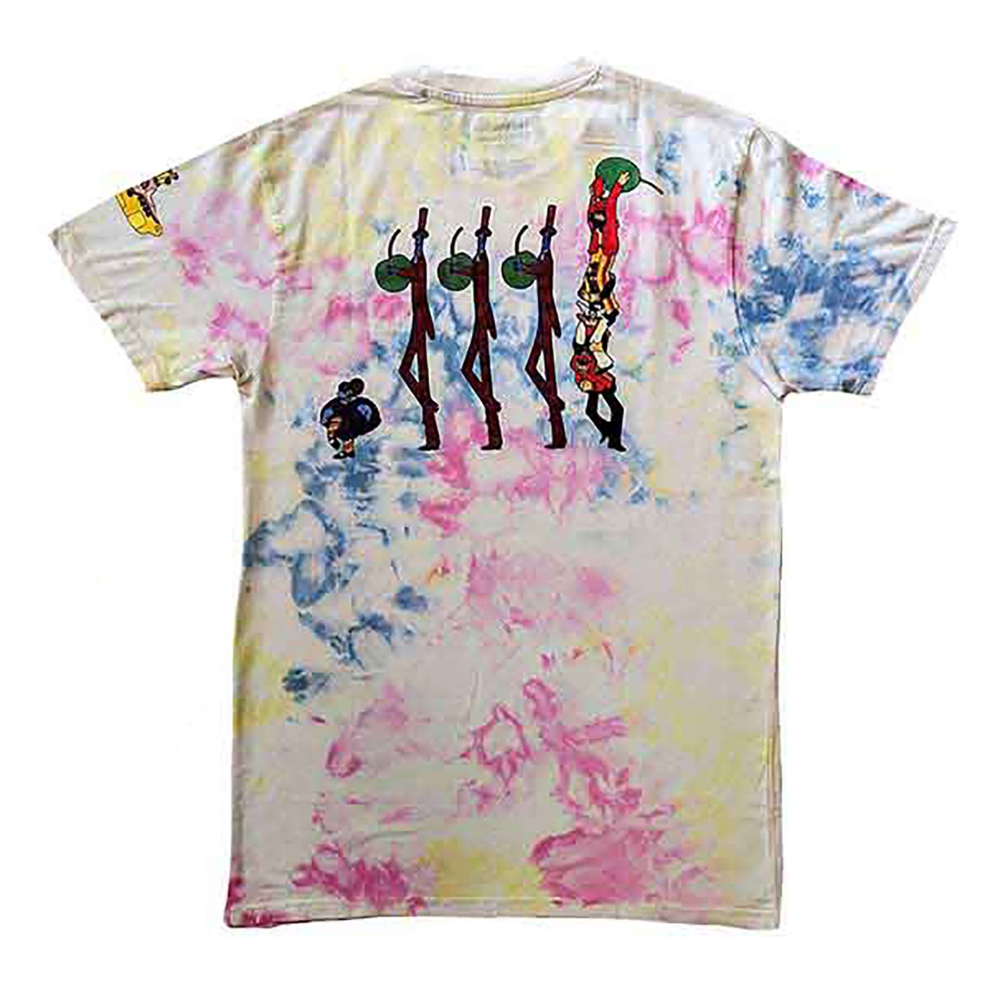Beatles Yellow Submarine Heads & Apple Bonkers T-shirt Back
