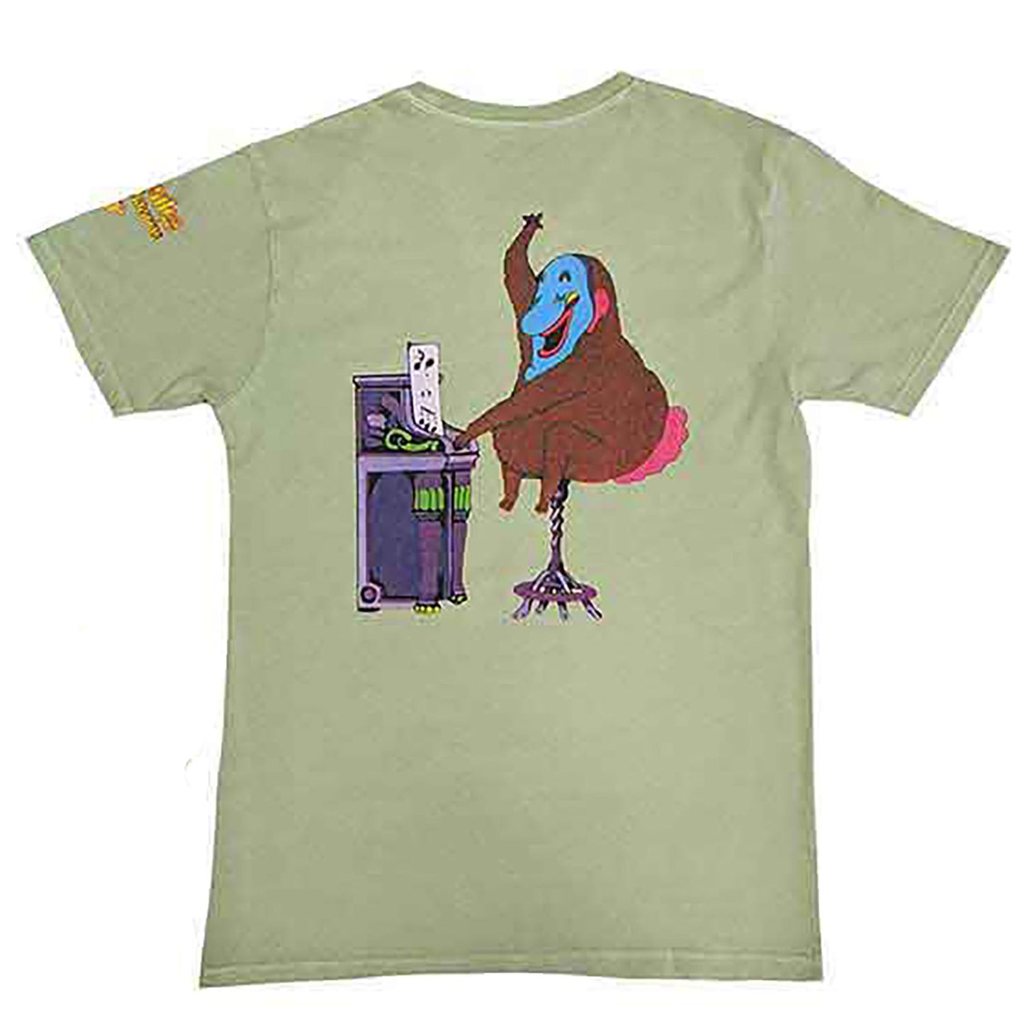 Beatles Yellow Submarine Magic Piano T-shirt Back