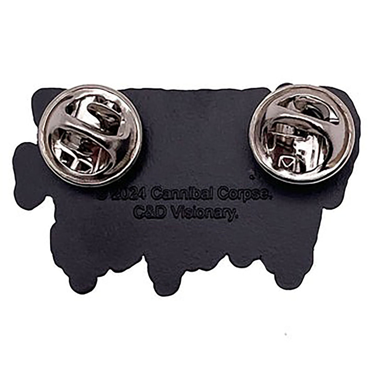 Cannibal Corpse Logo Pewter Pin Badge Alt 2