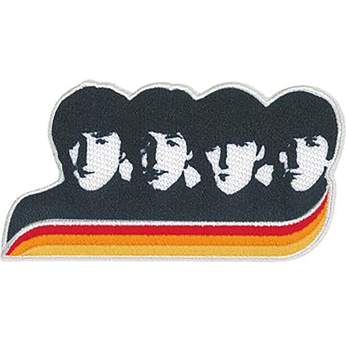The Beatles Curve Embroidered Patch Front