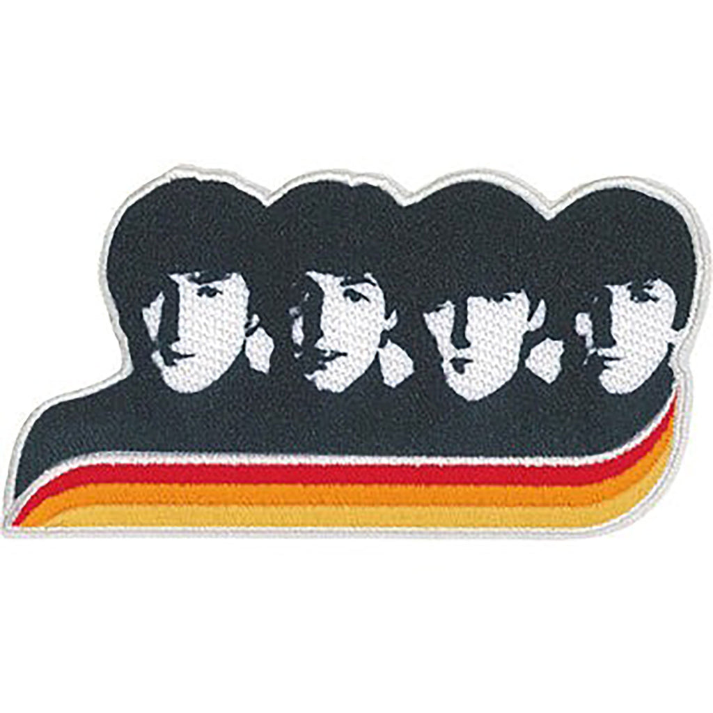 The Beatles – Patch Officiel 'In My Life' Rubber Soul – Brodé Thermocollant Noir 8 Cm