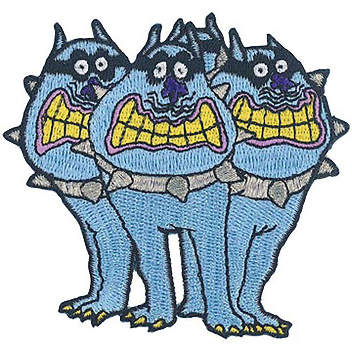The Beatles Yellow Submarine Blue Dogs Embroidered Patch Front