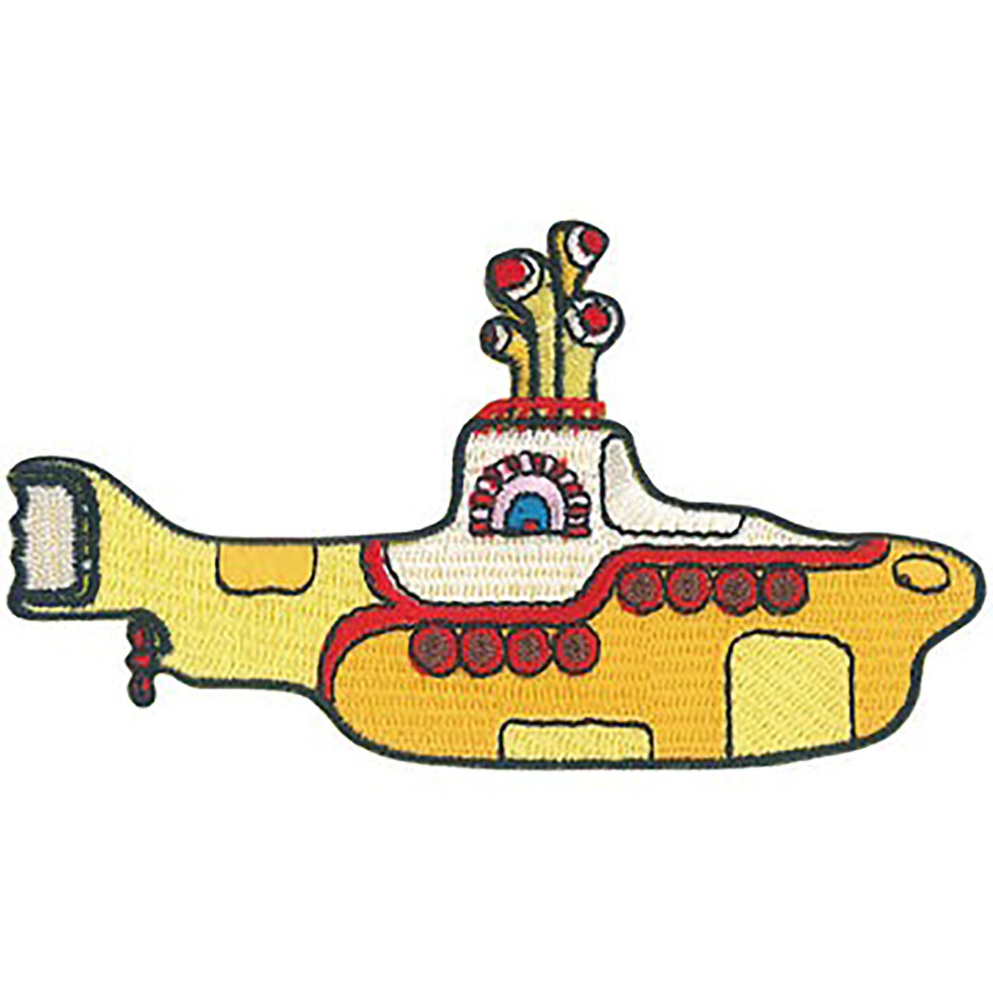 The Beatles Yellow Submarine Sub Embroidered Patch Front