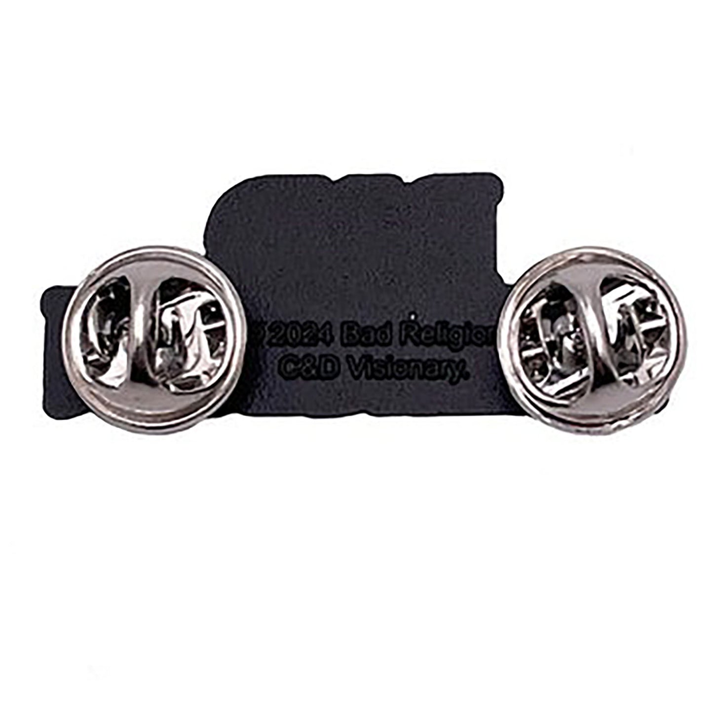 Bad Religion Logo Pewter Pin Badge Alt 2