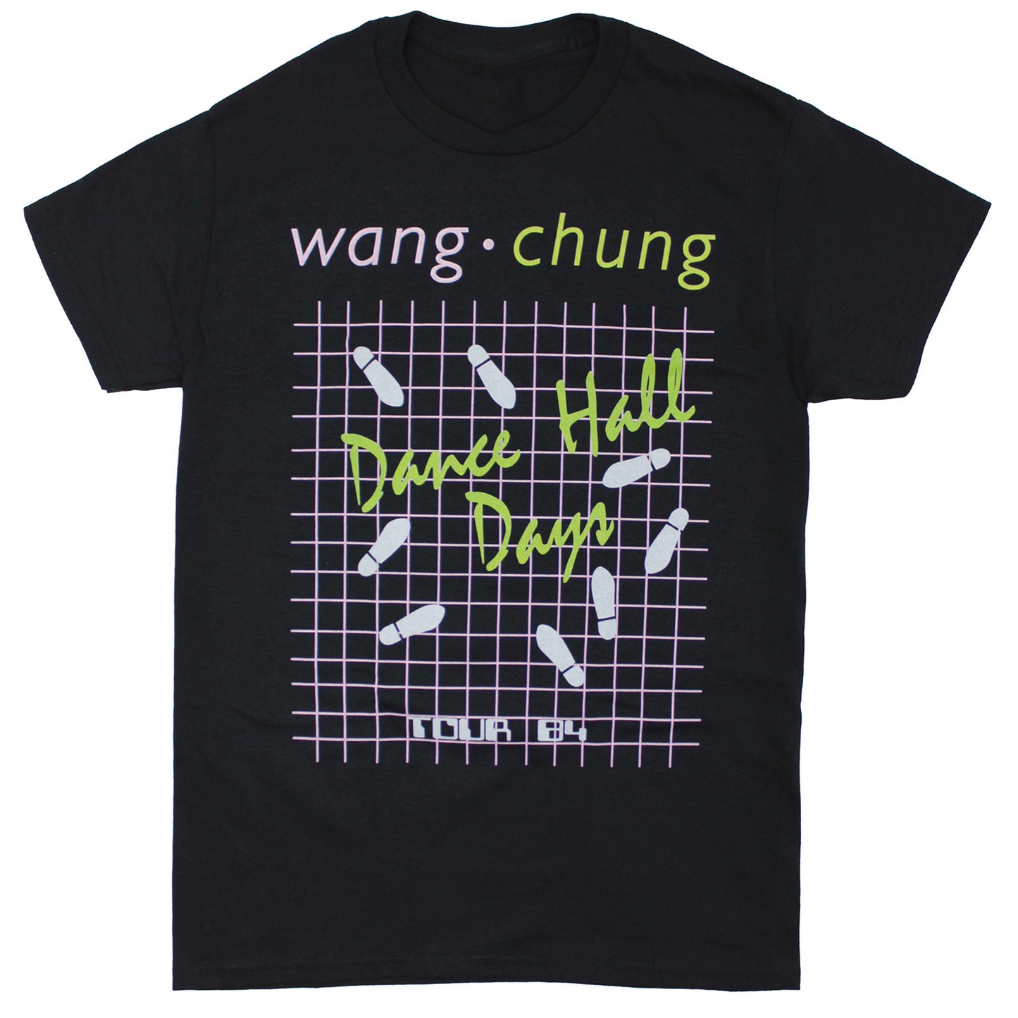 Wang Chung Dance Hall Days Tour 84 (Logo On Top) T-shirt Front