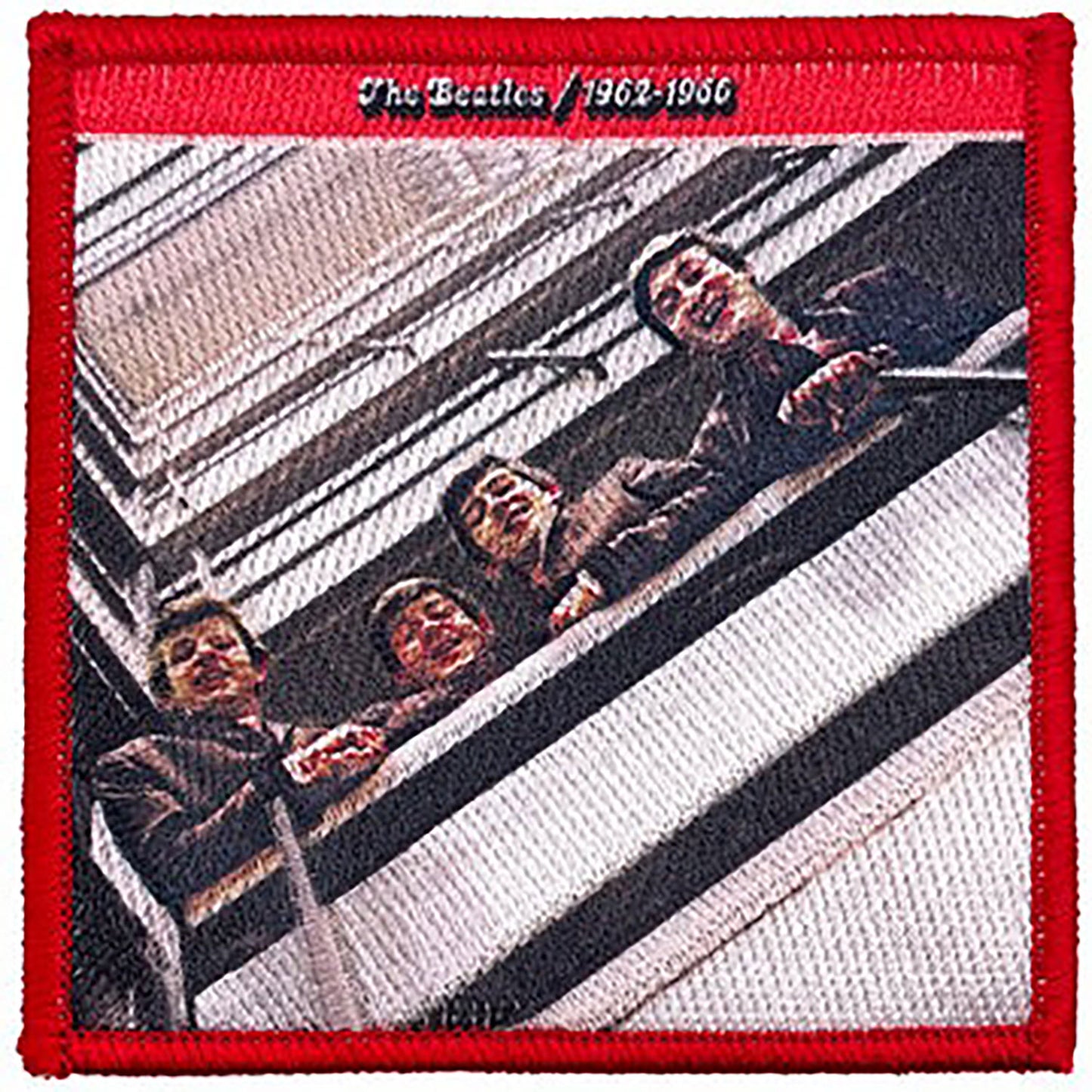The Beatles Greatest Hits 1962-66 Embroidered Patch Front