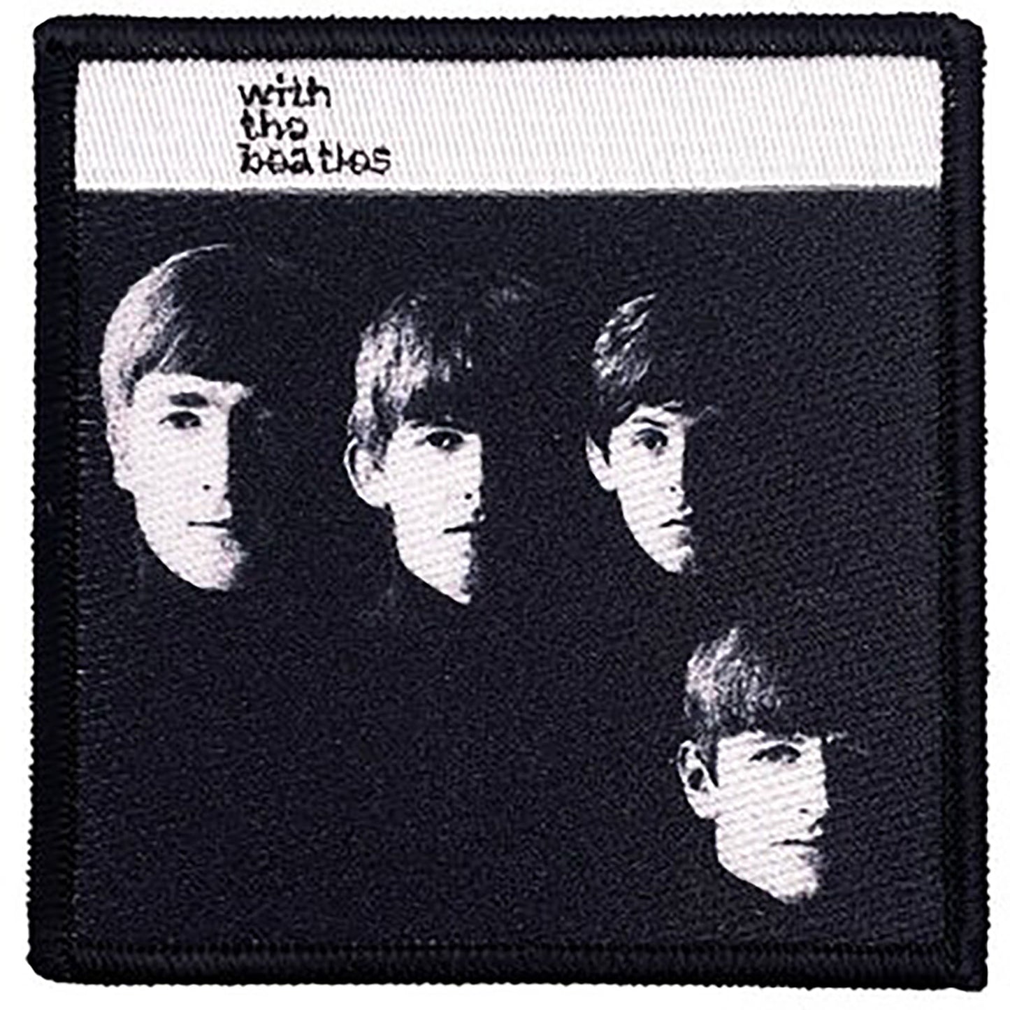 The Beatles With The Beatles Embroidered Patch Front
