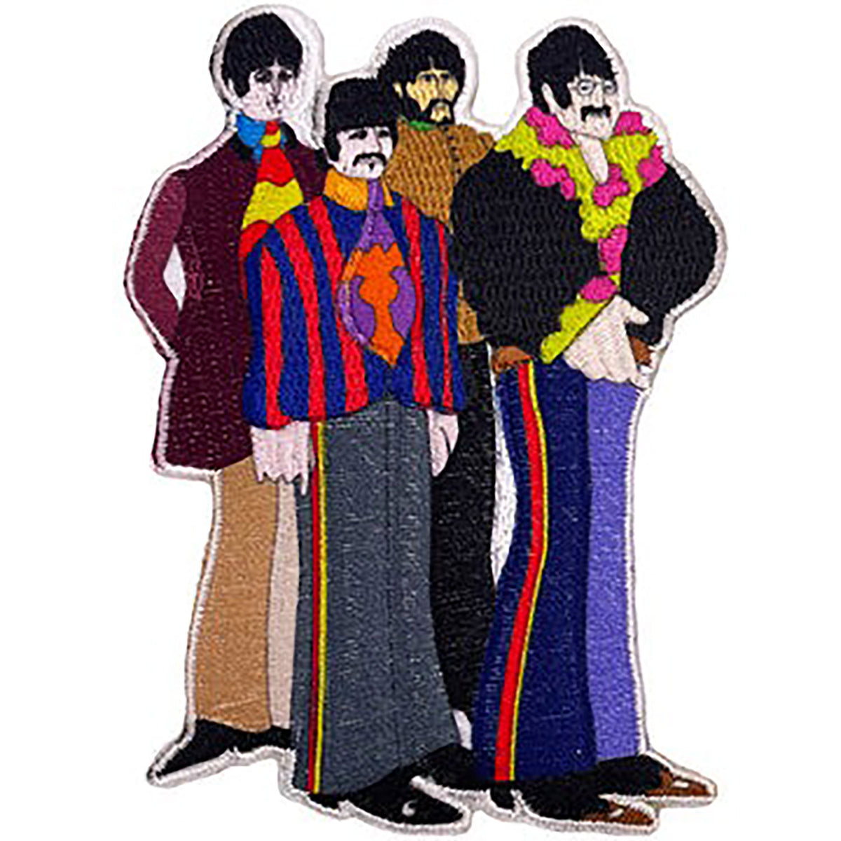 The Beatles Yellow Submarine The Beatles Embroidered Patch Front
