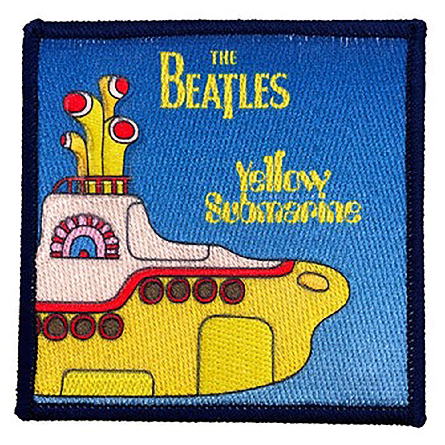 The Beatles Yellow Submarine Songtrack Embroidered Patch Front