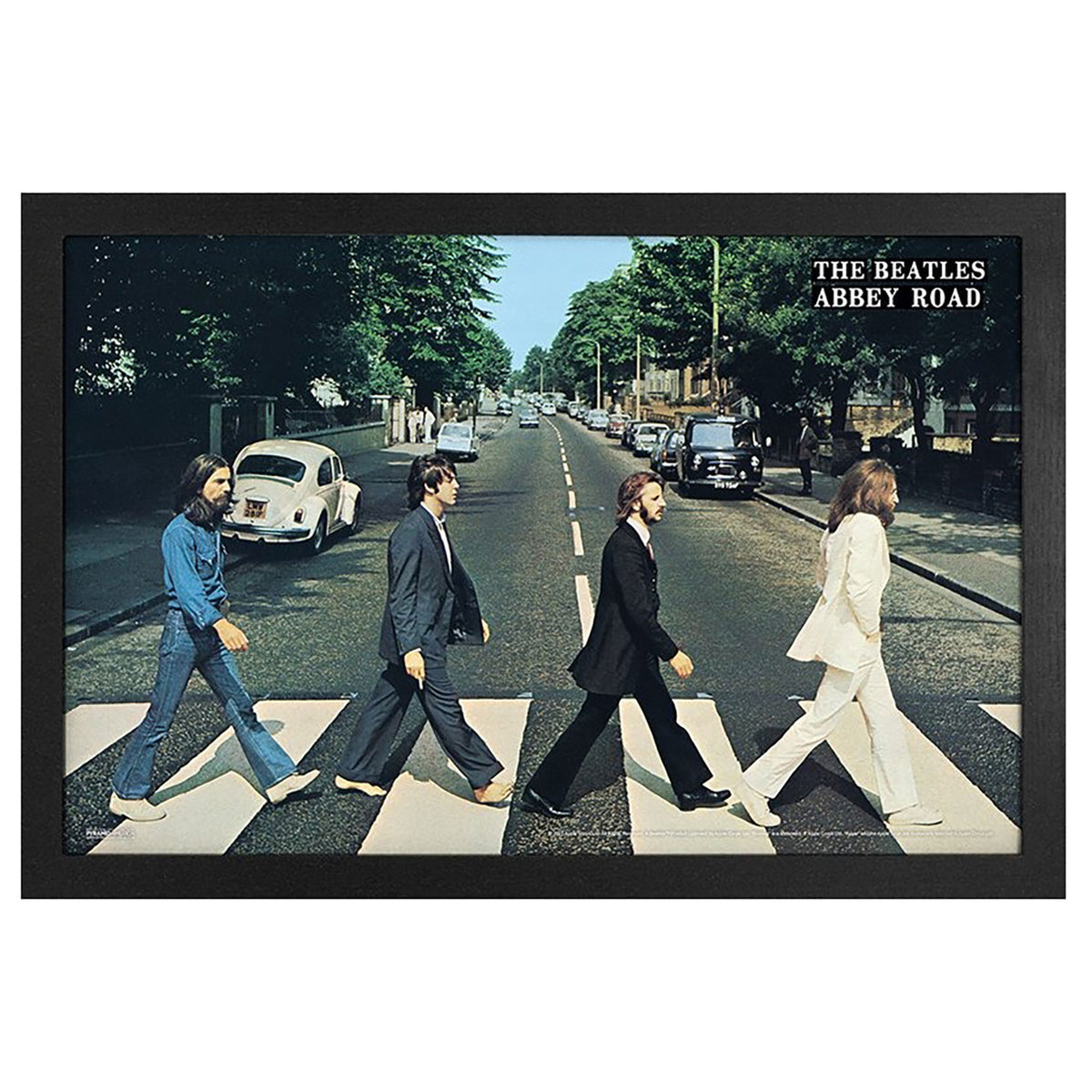 Beatles Abbey Road Framed Wall Art Front
