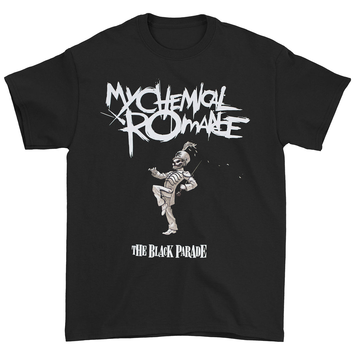 My Chemical Romance The Black Parade Marching Skeleton T-shirt Front