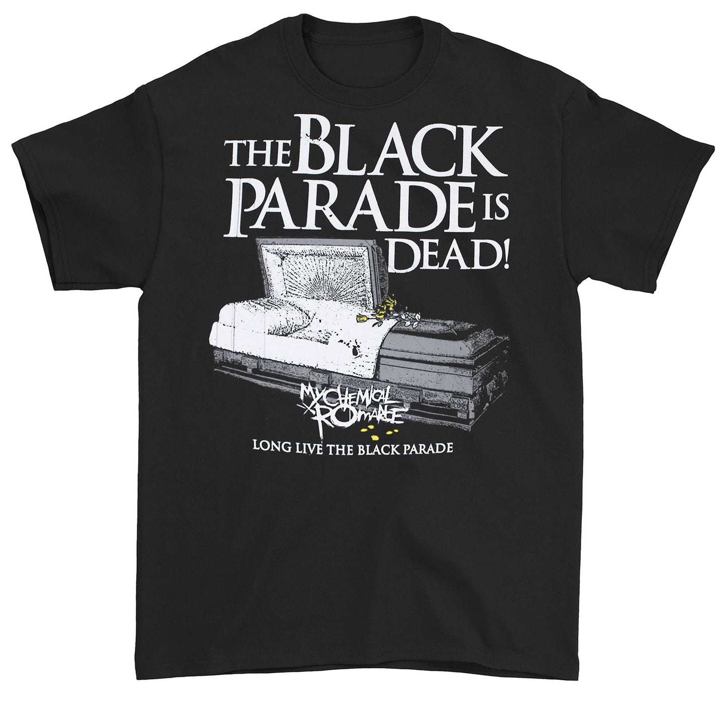 The Black Parade Is Dead! Long Live The Black Parade Coffin T-shirt