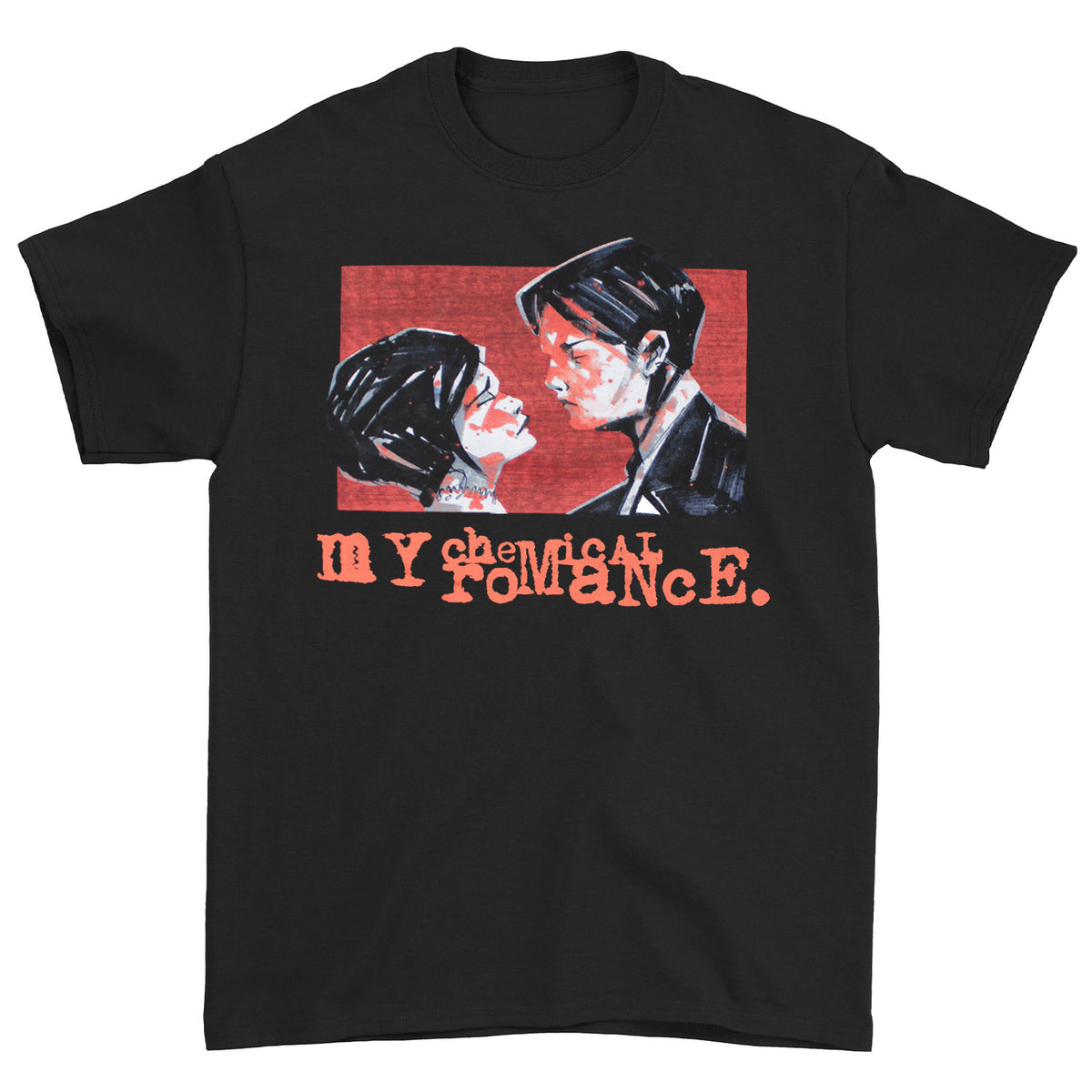 My Chemical Romance Three Cheers For Sweet Revenge T-shirt Front