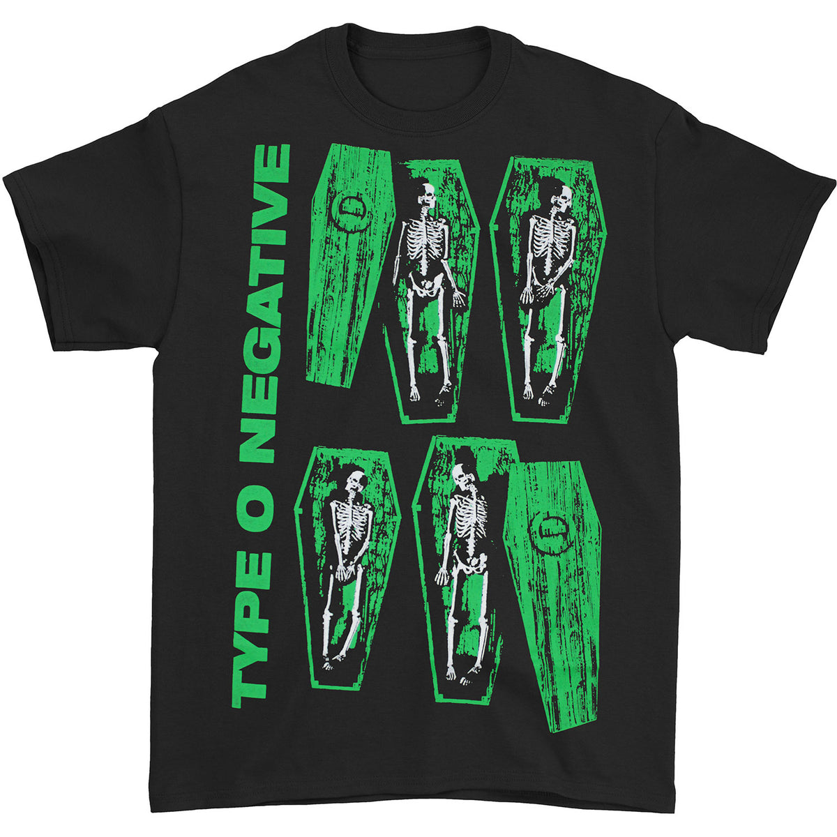 Type O Negative Coffins T-shirt Back