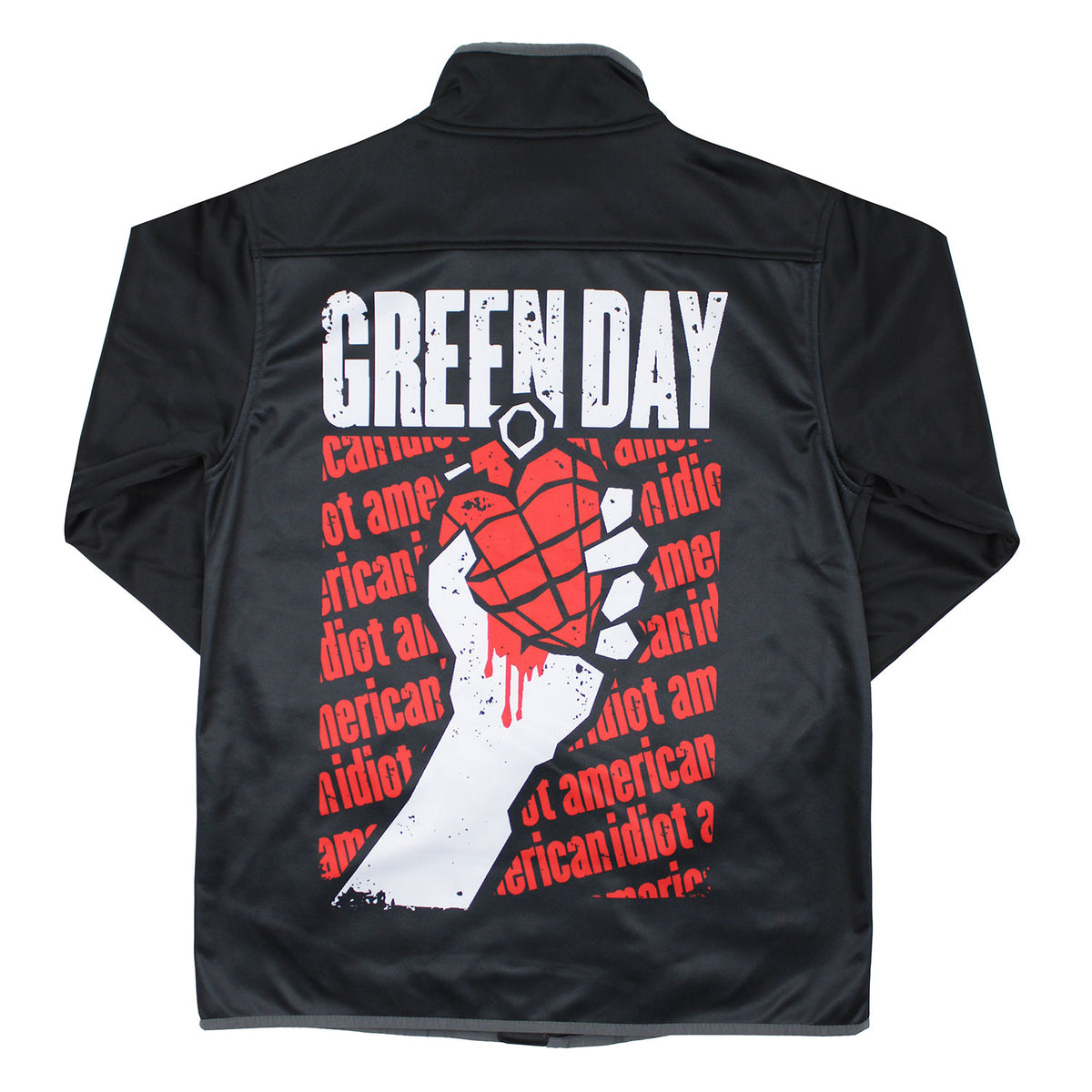 Green Day Softshell Jacket Jacket Back