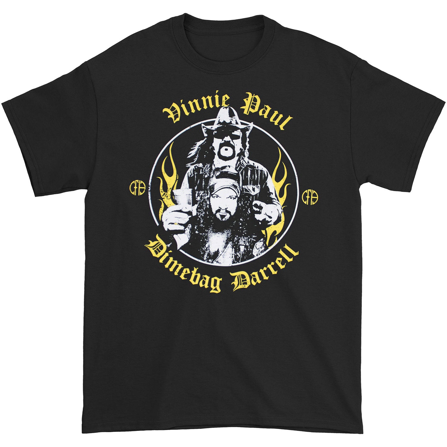 Abbott Bros. Vinnie Paul and Dimebag Darrell CFH T-shirt Front