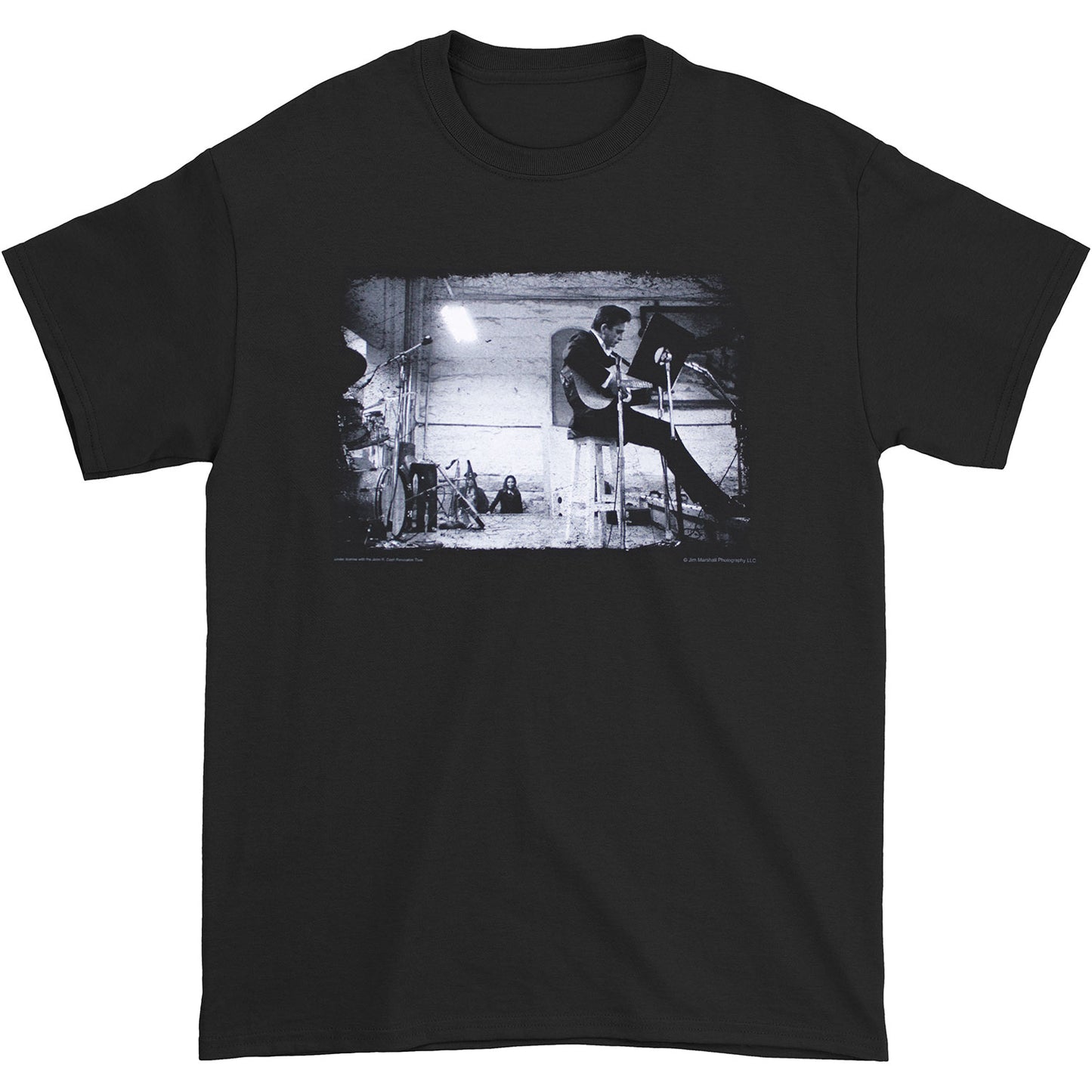 Johnny Cash Folsom Prison Slim Fit T-shirt Front