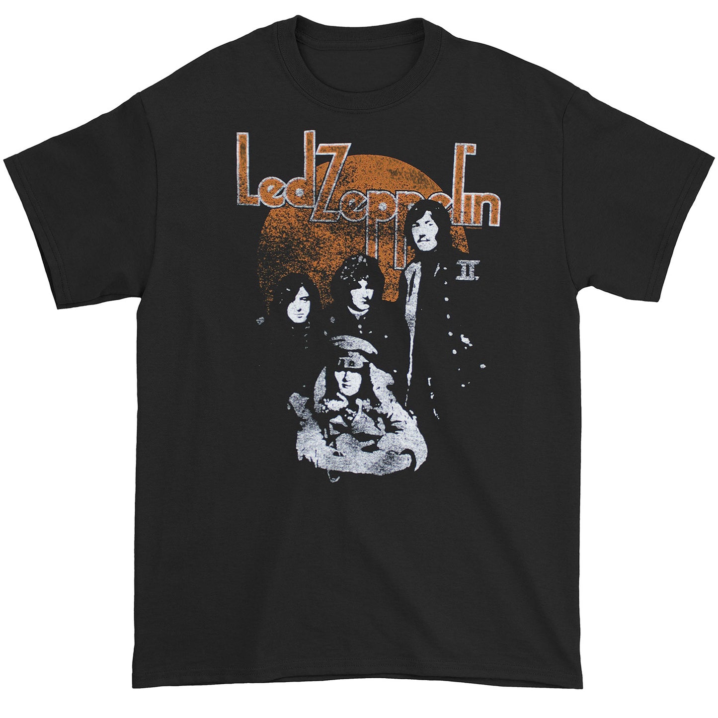 Led Zeppelin Red Sun T-shirt Front