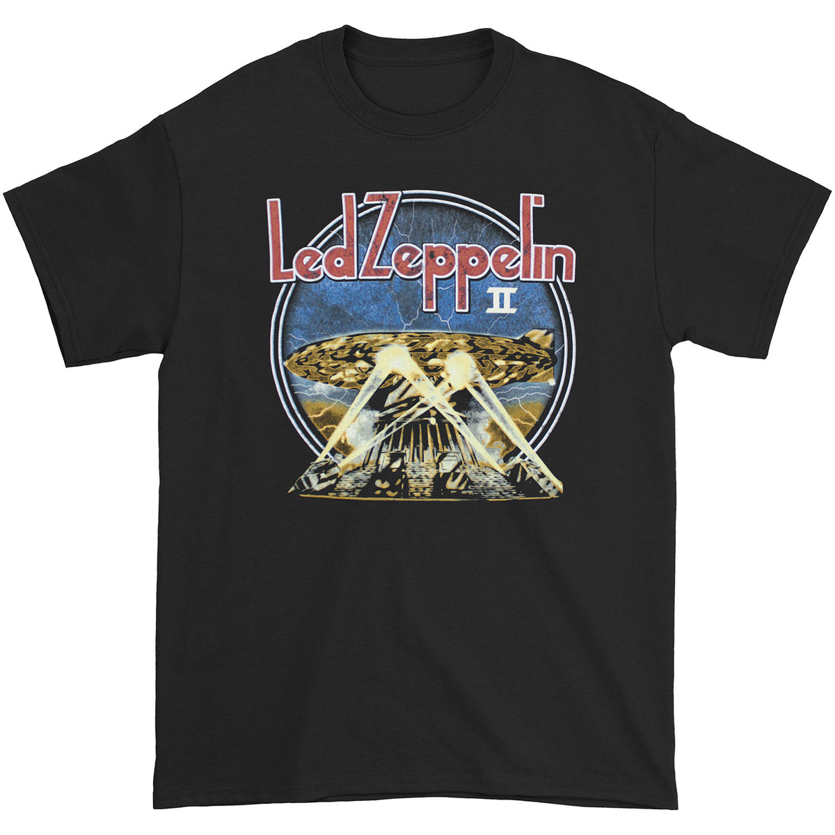 Led Zeppelin Alien Circle T-shirt Front