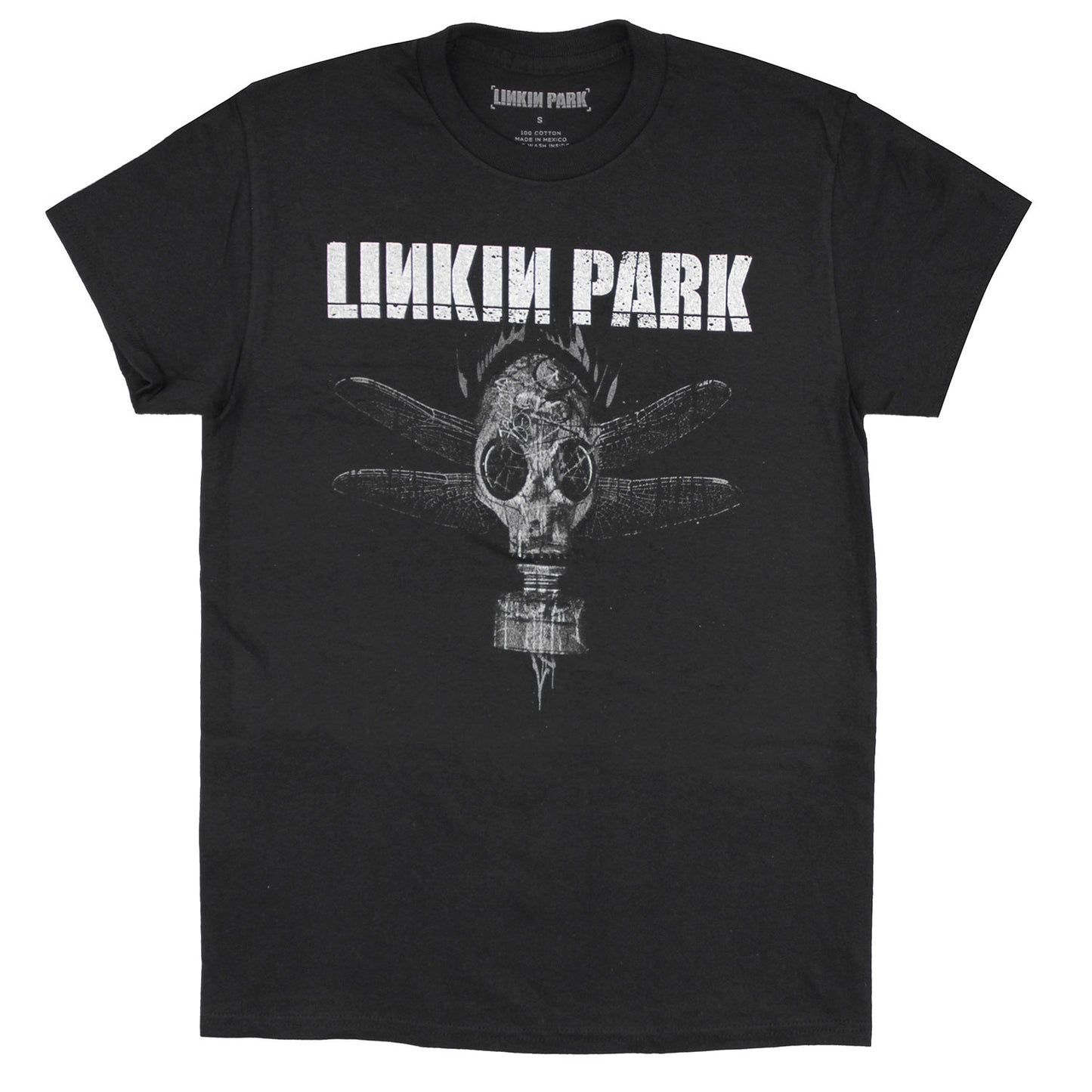 Linkin Park Gas Mask T-shirt Front