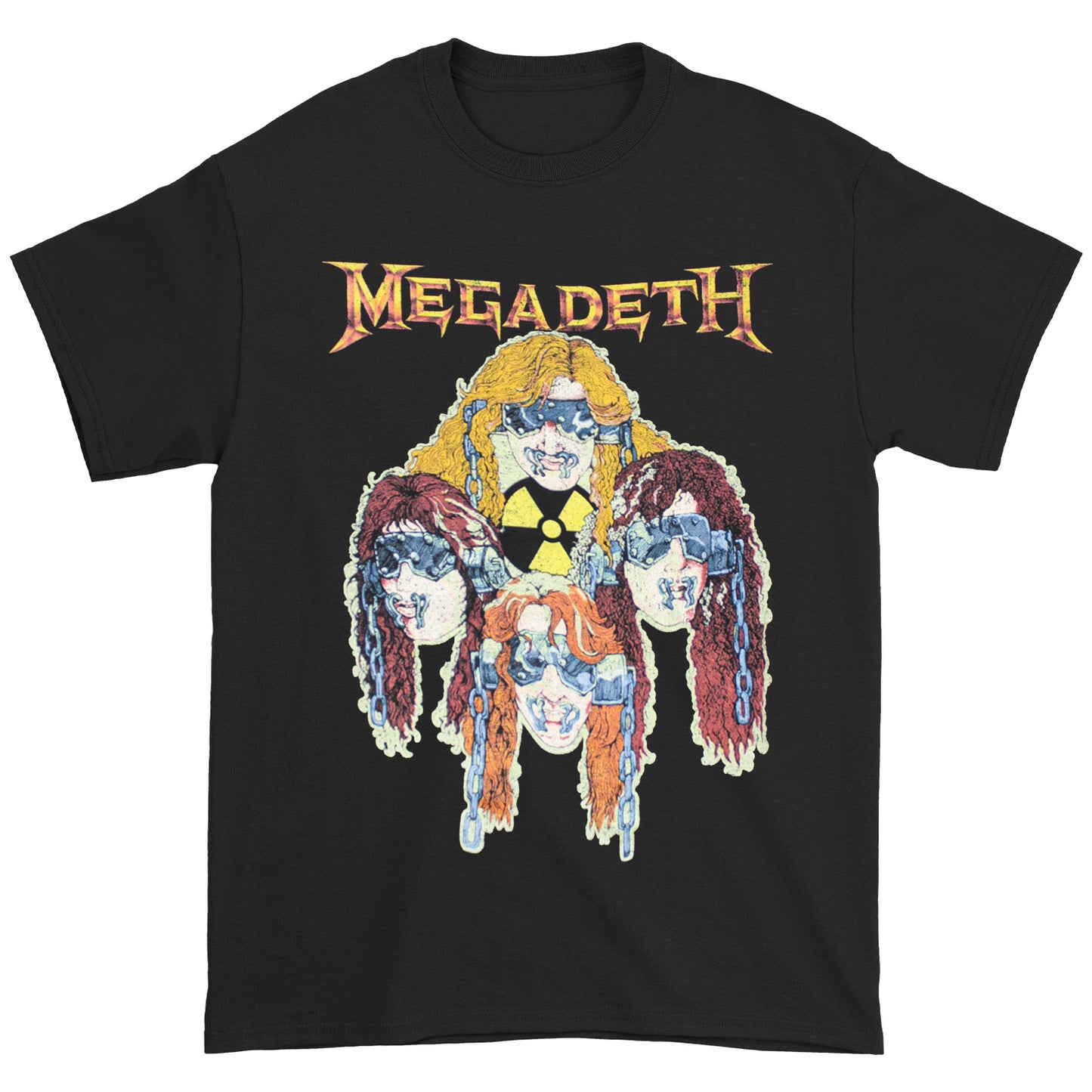 Megadeth Nuclear Glowheads T-shirt Front