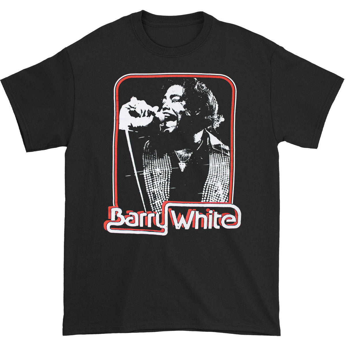 Barry White Photo Box T-shirt Front