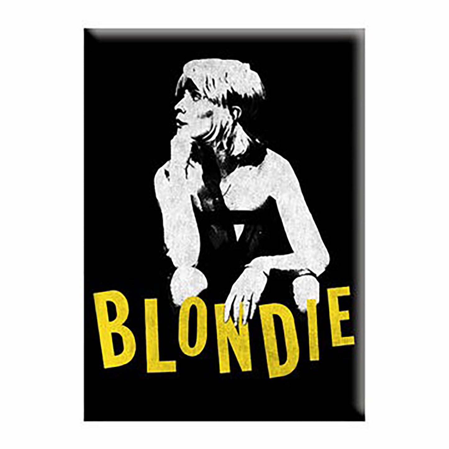Blondie Stencil Poster Magnet Front