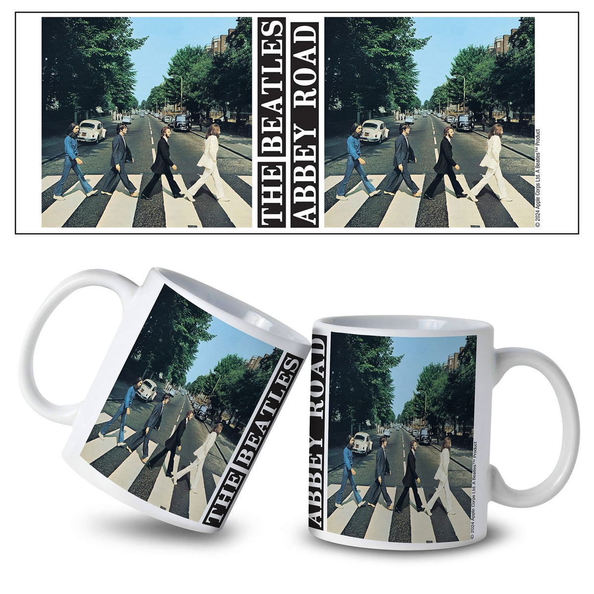 Beatles Abbey Road Coffee Mug Front