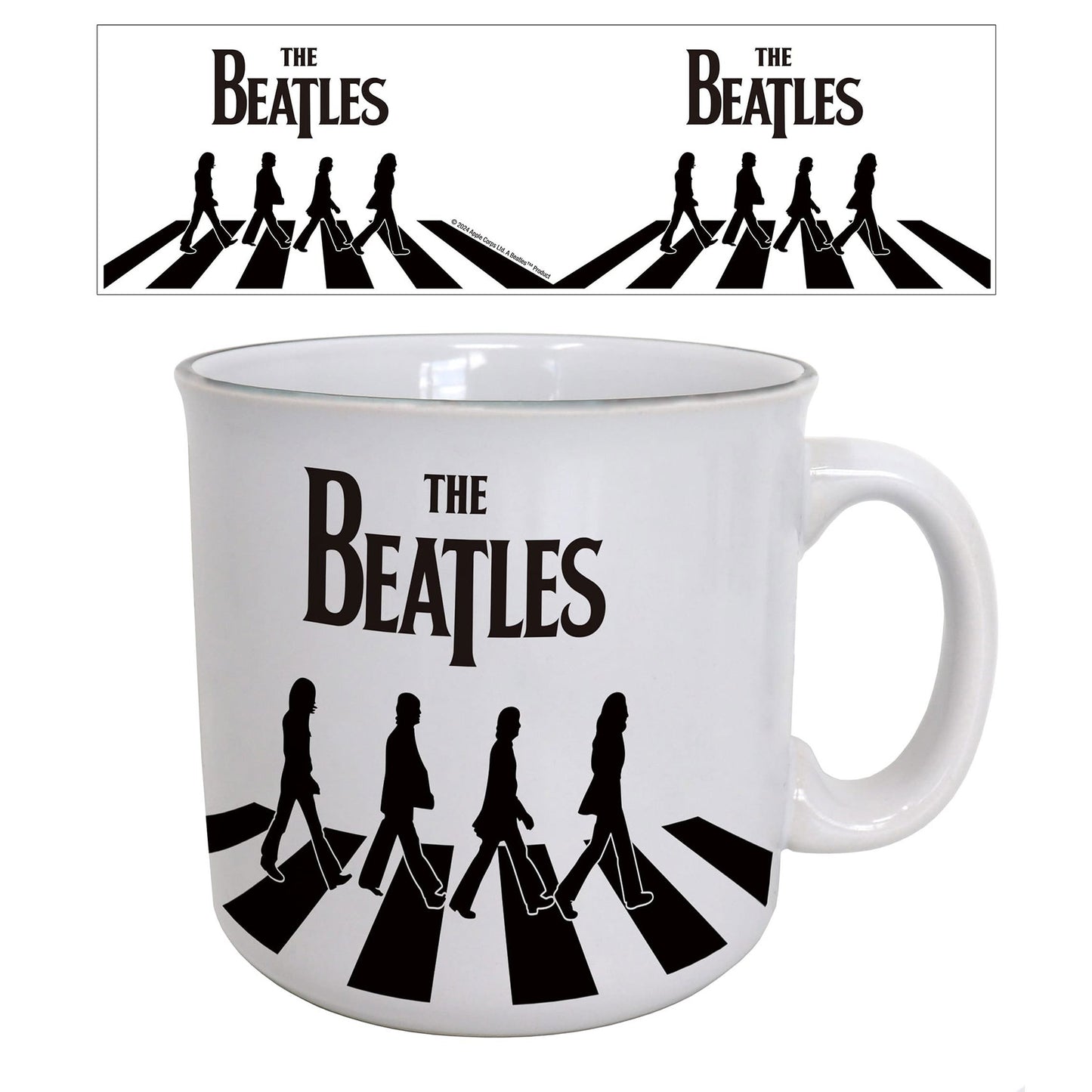 Beatles Abbey Road-Walk Coffee Mug Front