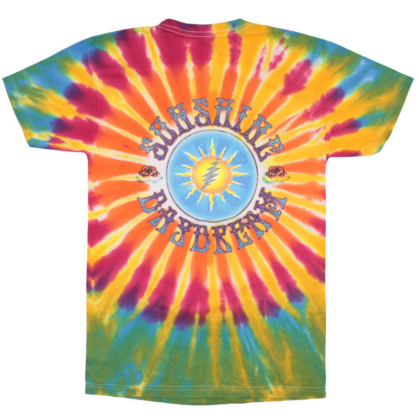 Grateful Dead Sunrise Tie Dye T-shirt Back