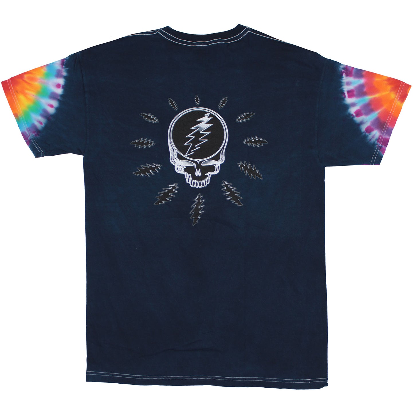 Grateful Dead Steal Your Lightning Tie Dye T-shirt Back