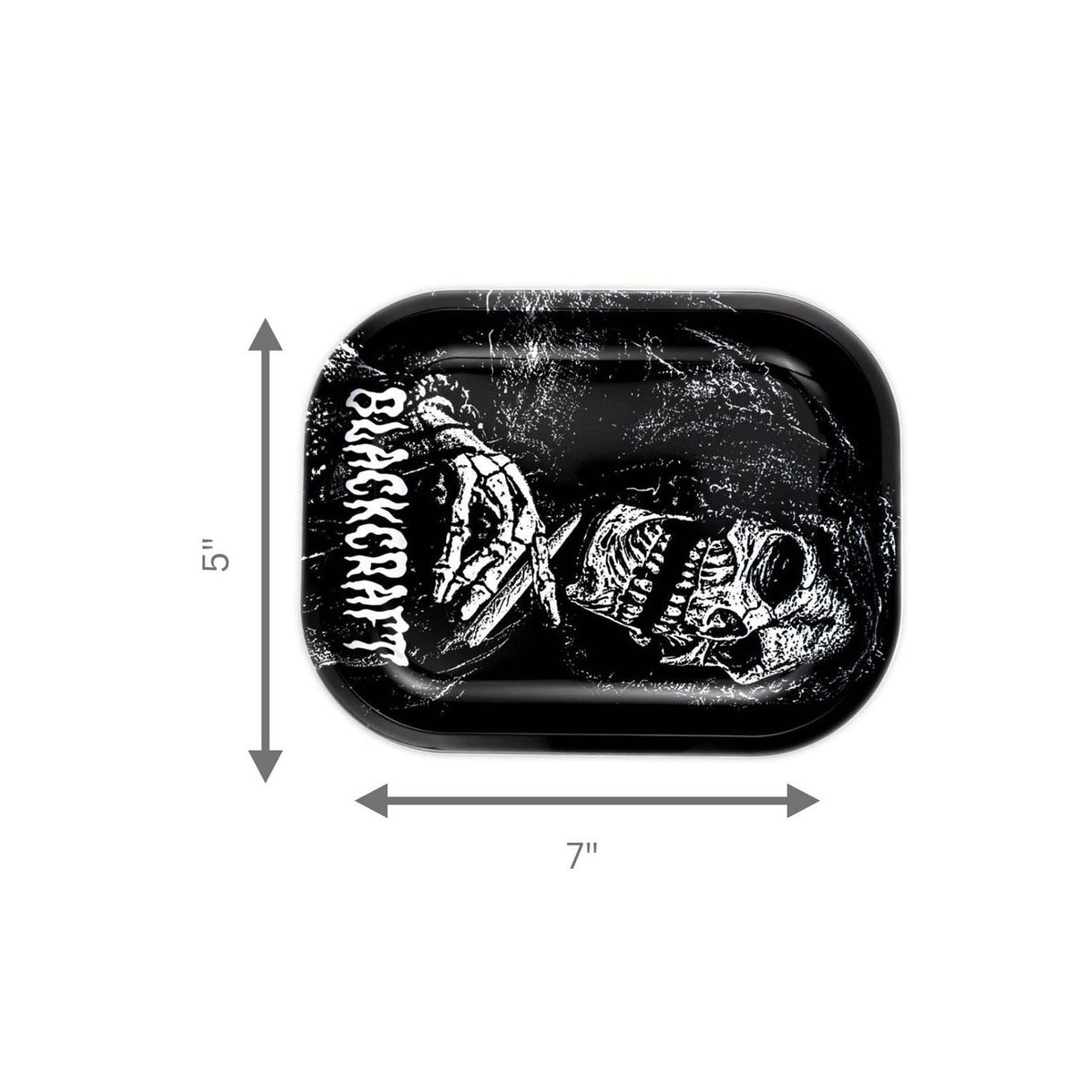 Blackcraft Cult Blackcraft Mini Rolling Tray - Reaper Tray Back