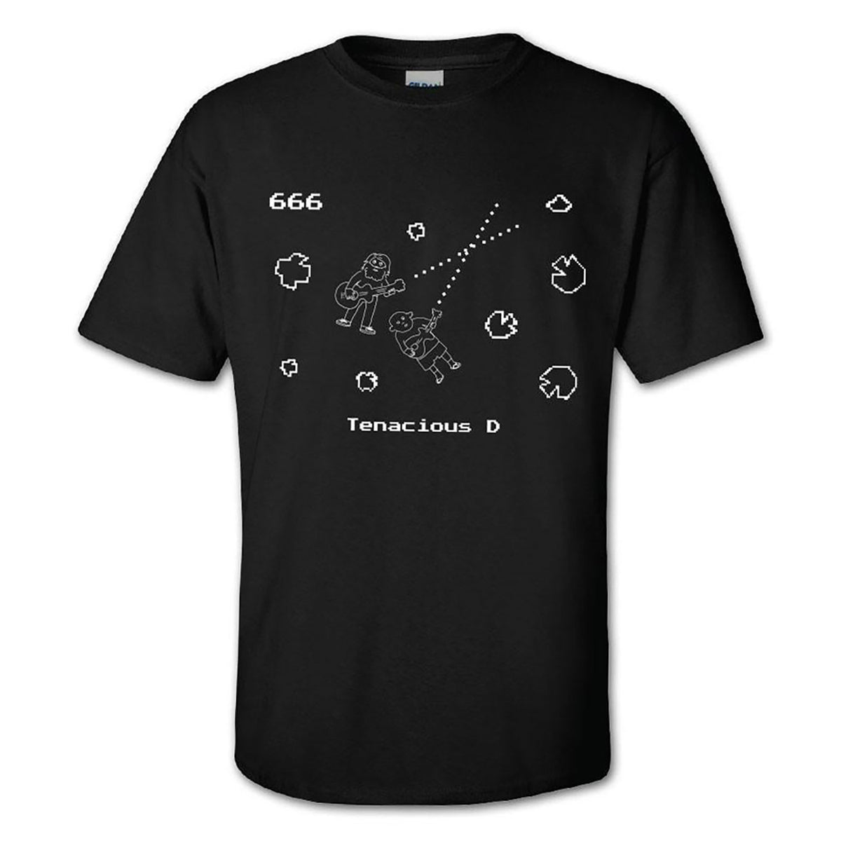 Tenacious D Asteroid T-shirt Front