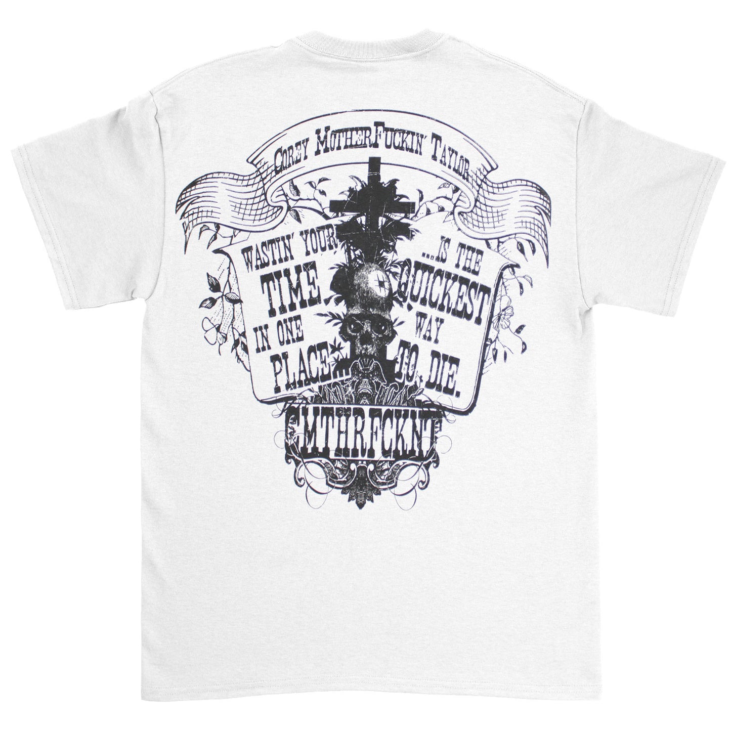Corey Taylor CMTHRFCKNT T-shirt Back