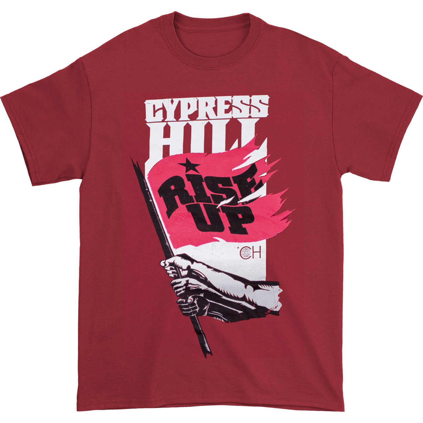 Cypress Hill Rise Up Slim Fit T-shirt Front