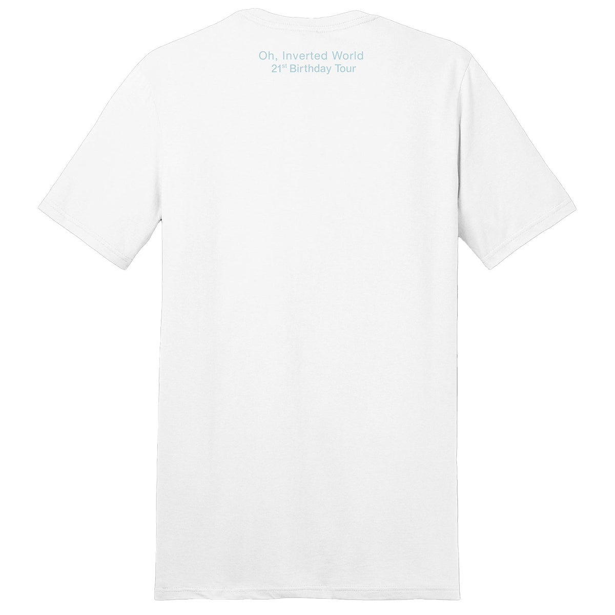 Shins Oh, Inverted World T-shirt Back