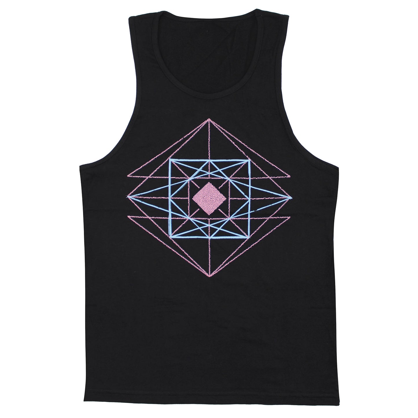 Pickwick Album Line-Art Tank Mens Tank Front