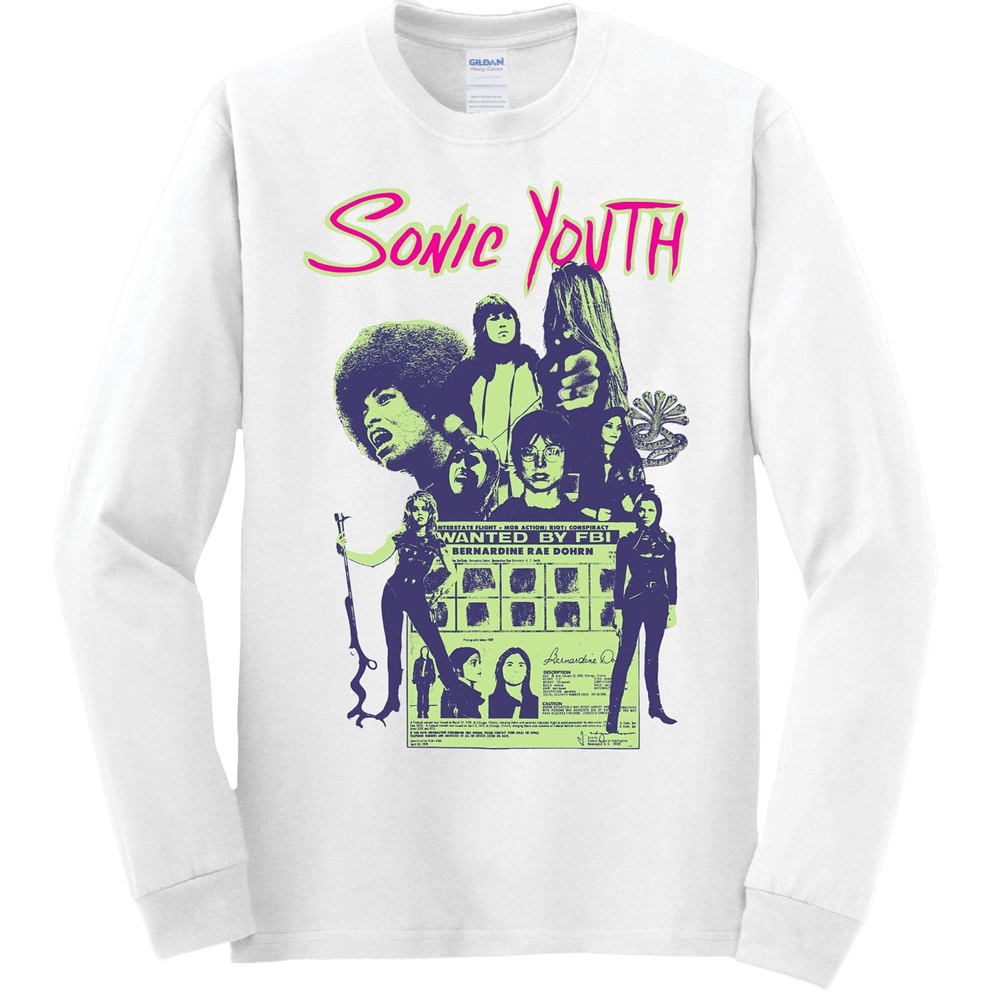 Sonic Youth Kool Thing Long Sleeve Front