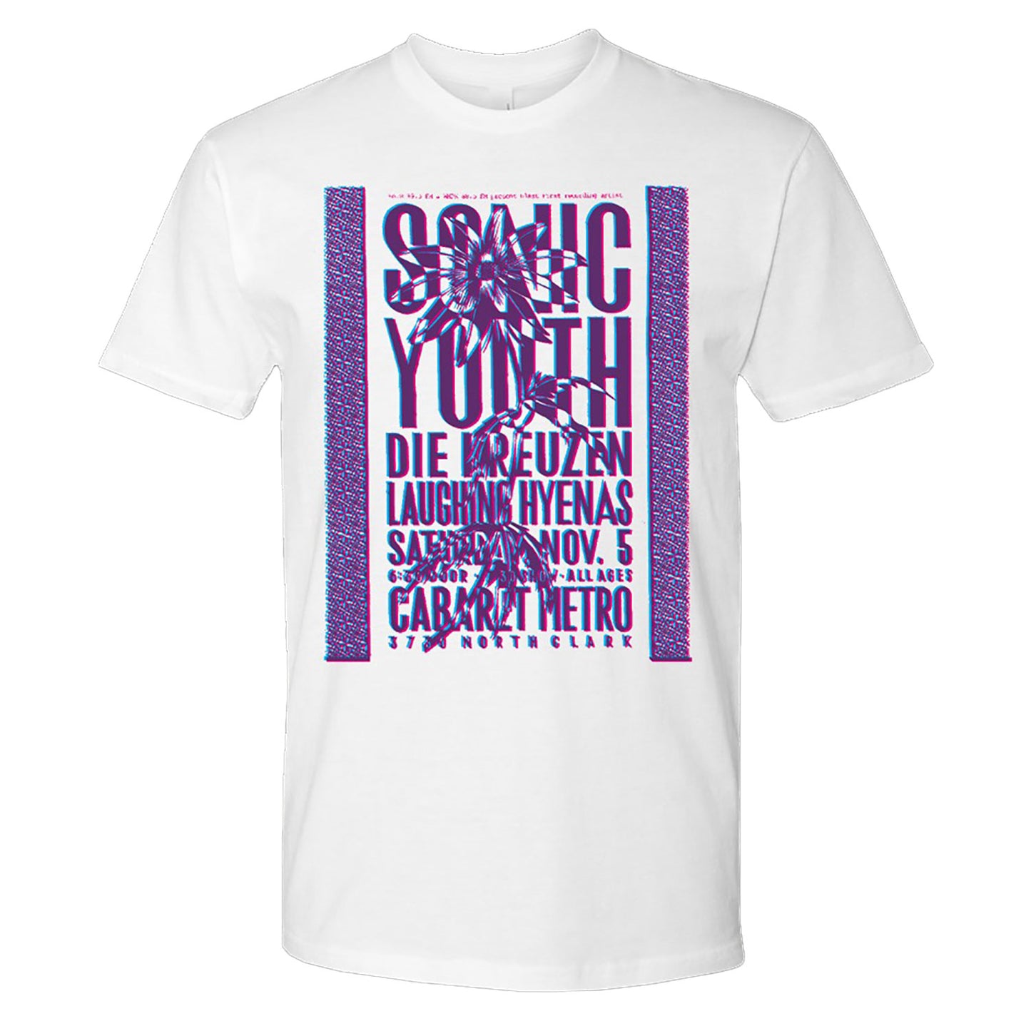 Sonic Youth Metro T-shirt Front