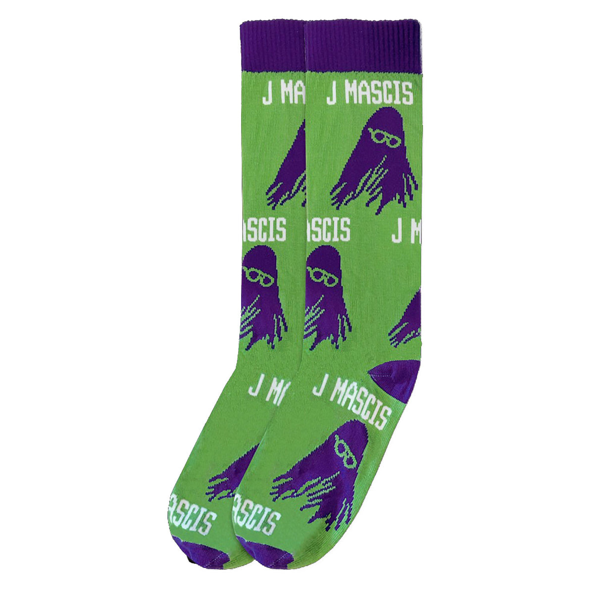 J Mascis Silhouette Socks Socks Front