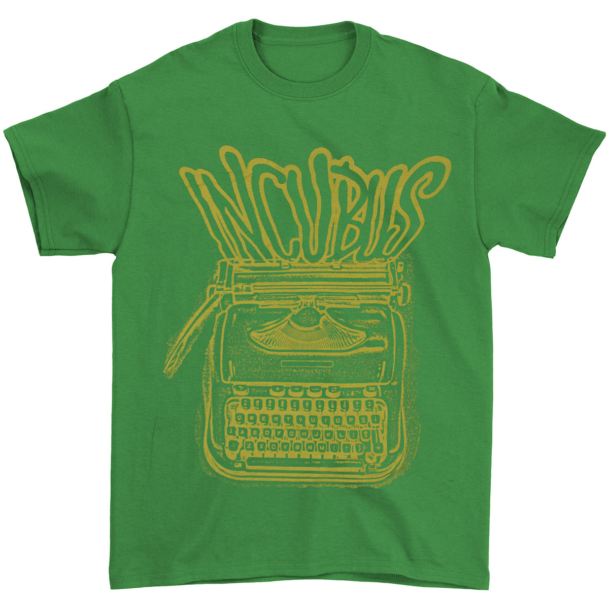 Incubus Typewriter Logo Slim Fit T-shirt Front